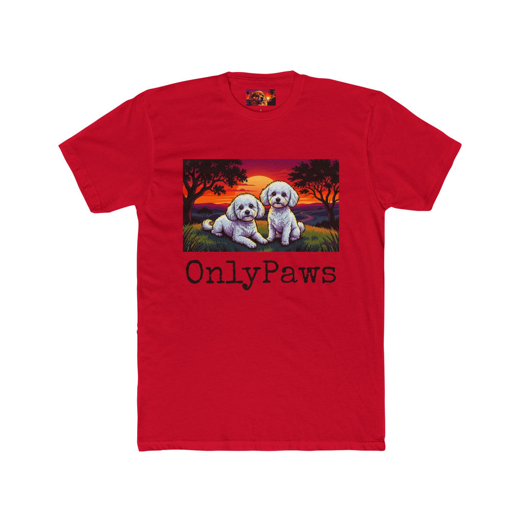 OnlyPaws Gypsy and Bella Edition Sunset dog —  T-Shirt