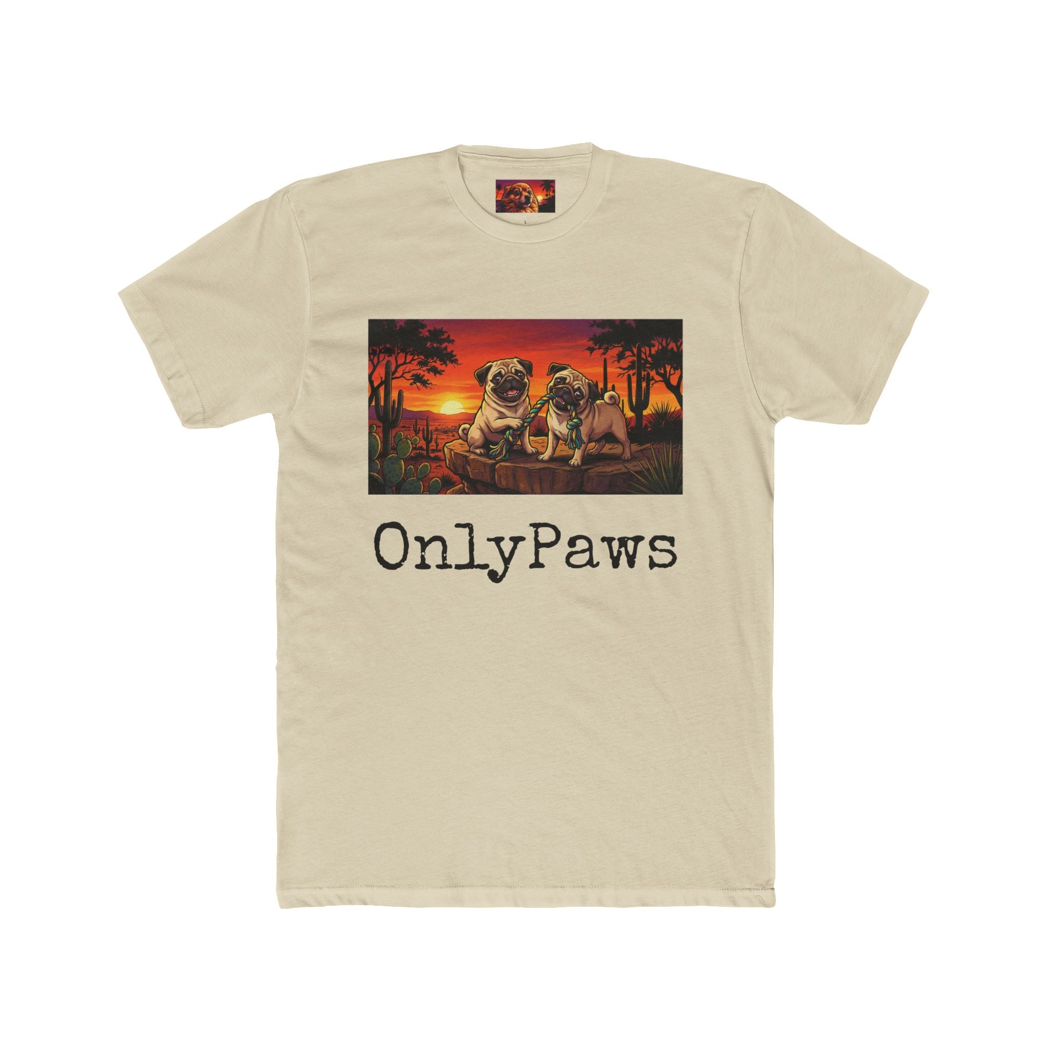 Bean and Egg Edition OnlyPaws Sunset Dog T-Shirt