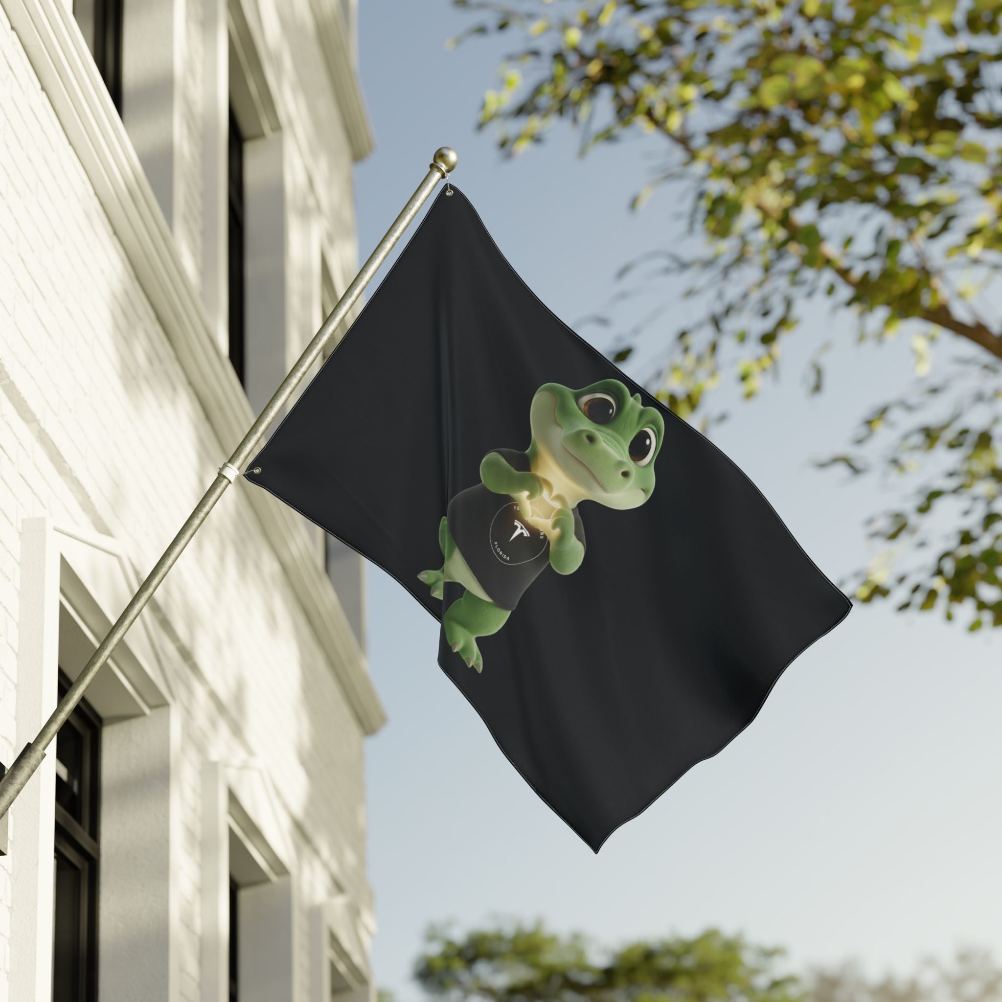 FloDaGator Tesla Owners Florida Double-Sided Club Flag