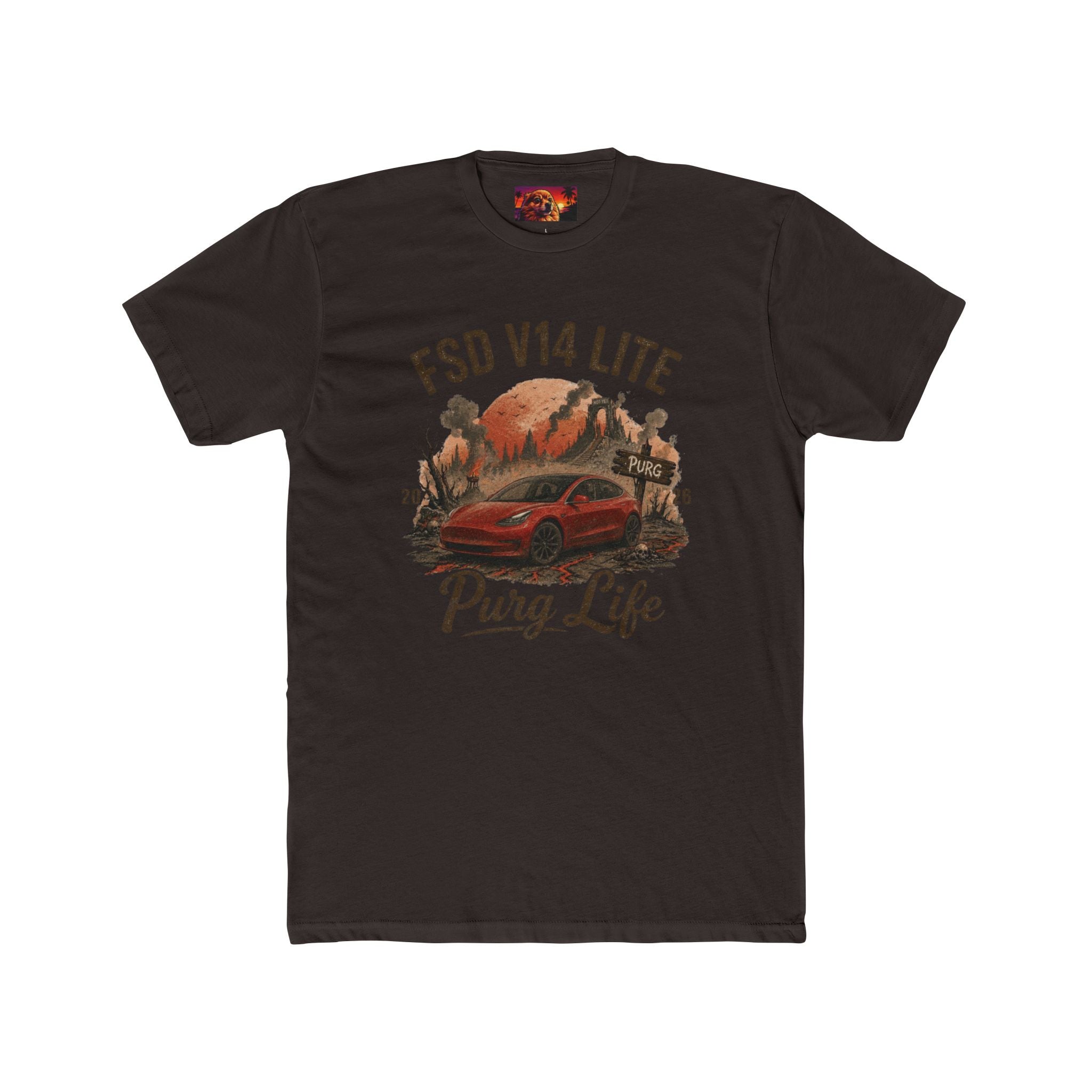 "Purg Life - Yes! I DM'd @DirtyTesLa"  Tee — FSD V14 Lite