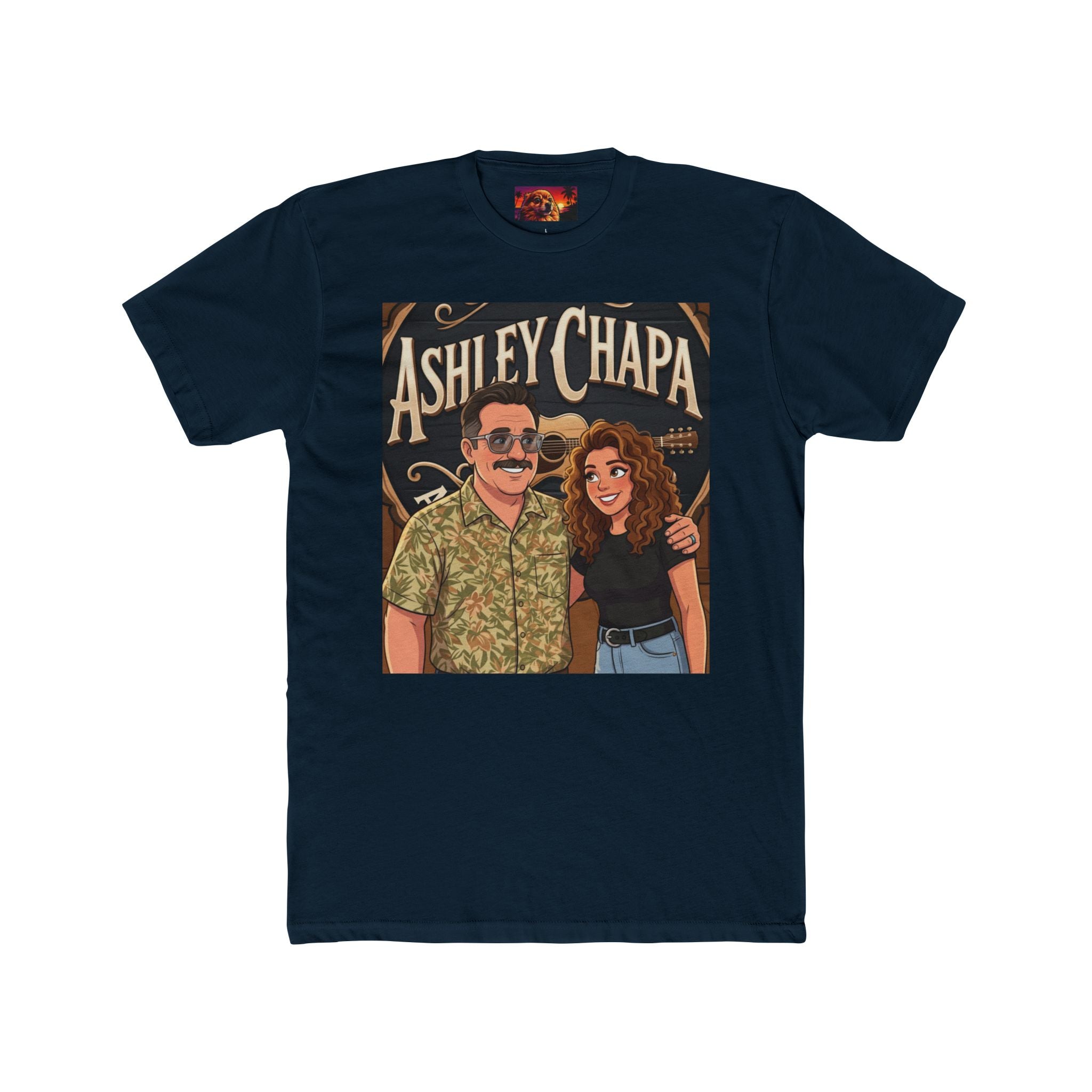 Ashley Chapa "Dave Duo." Cotton T-Shirt