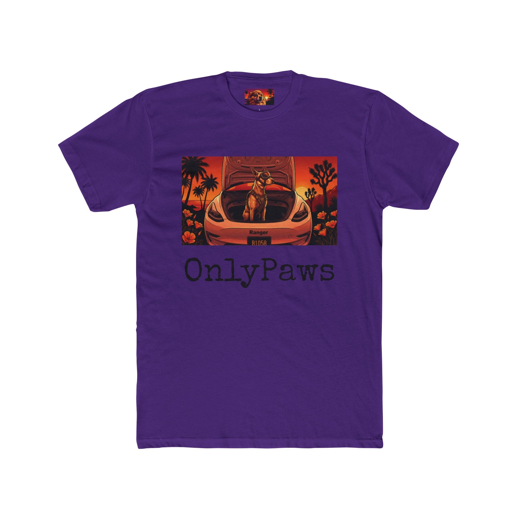 Ranger Edition OnlyPaws Sunset Dog T-Shirt