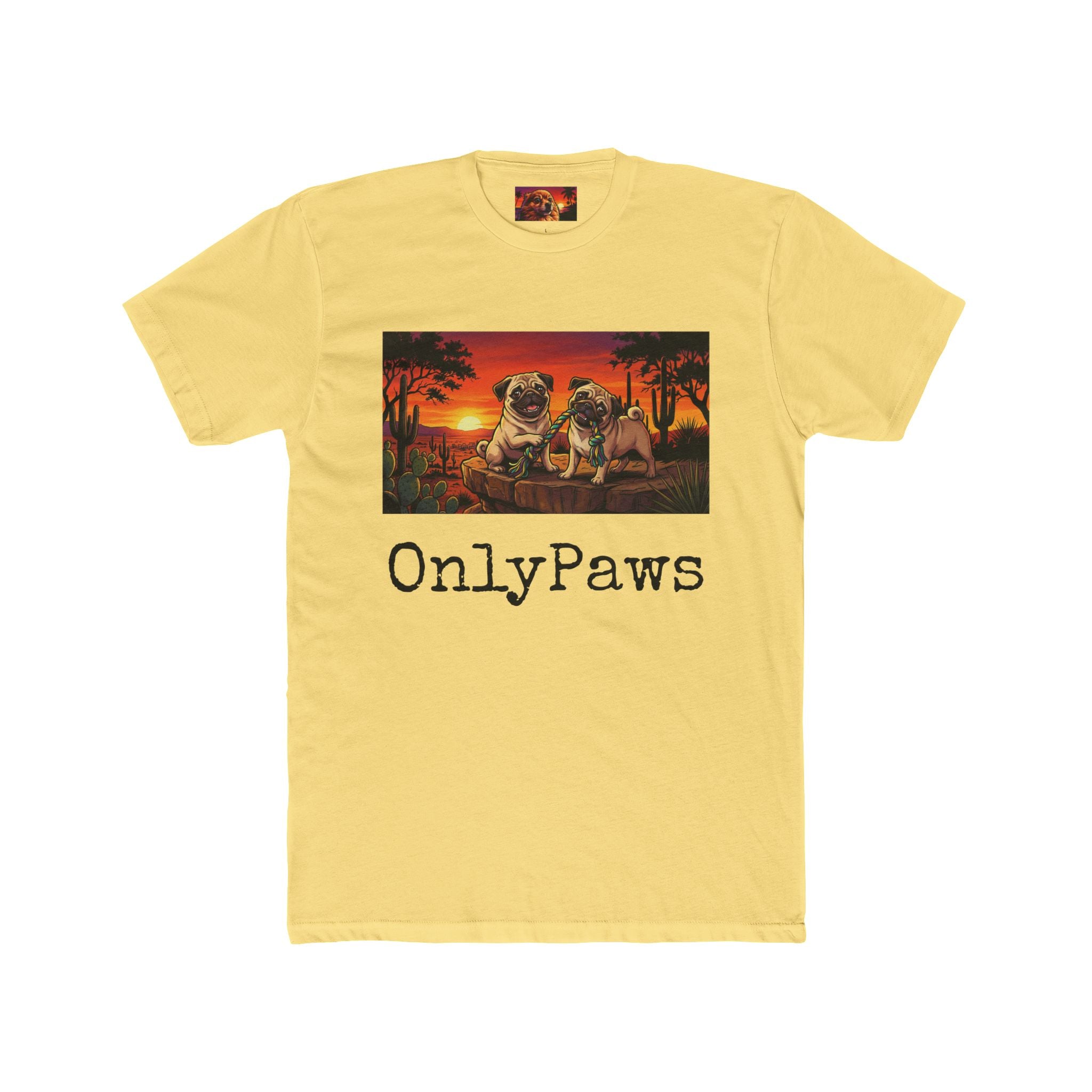 Bean and Egg Edition OnlyPaws Sunset Dog T-Shirt