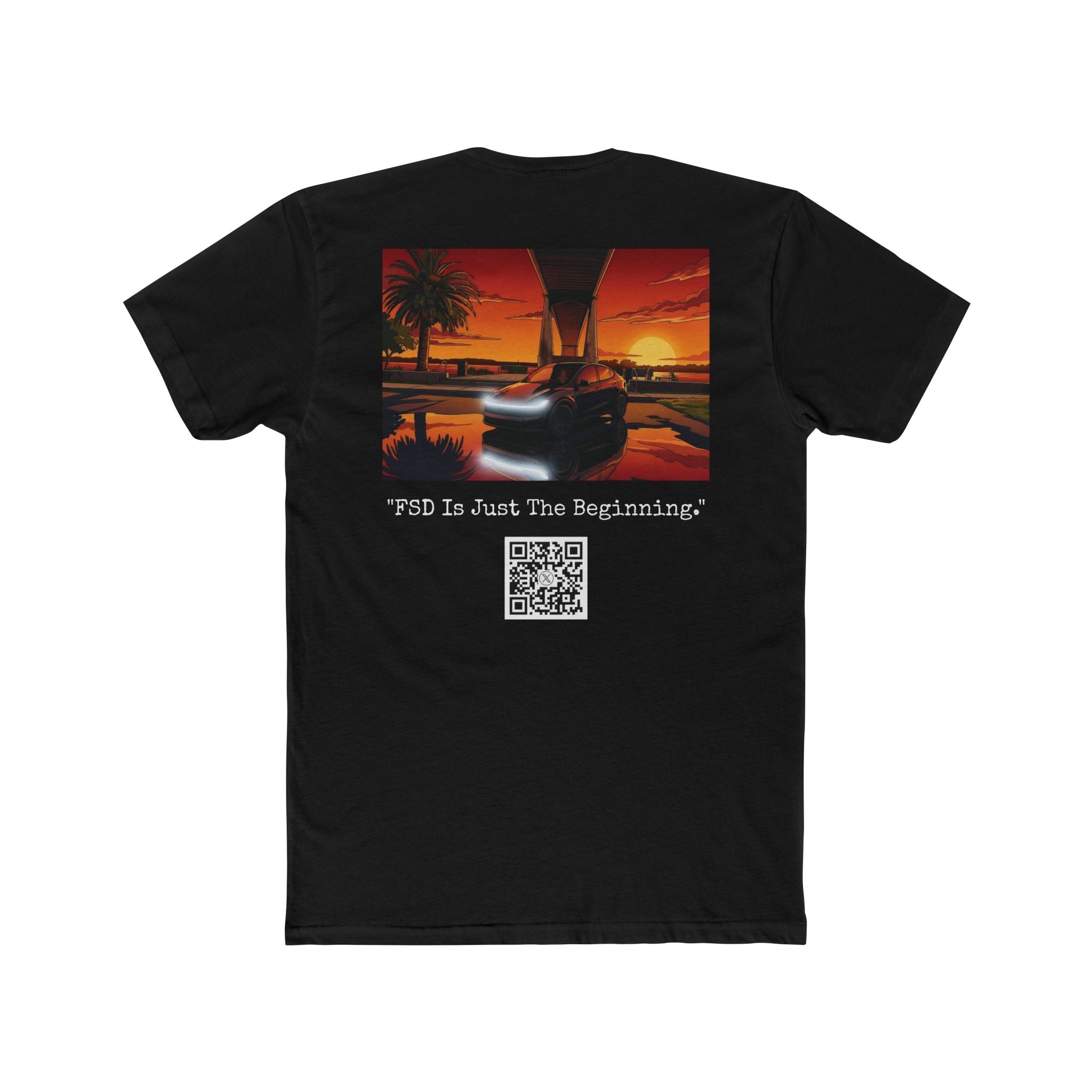 @jeremy3oakley "FSD Is Just The Beginning." Cotton T-Shirt