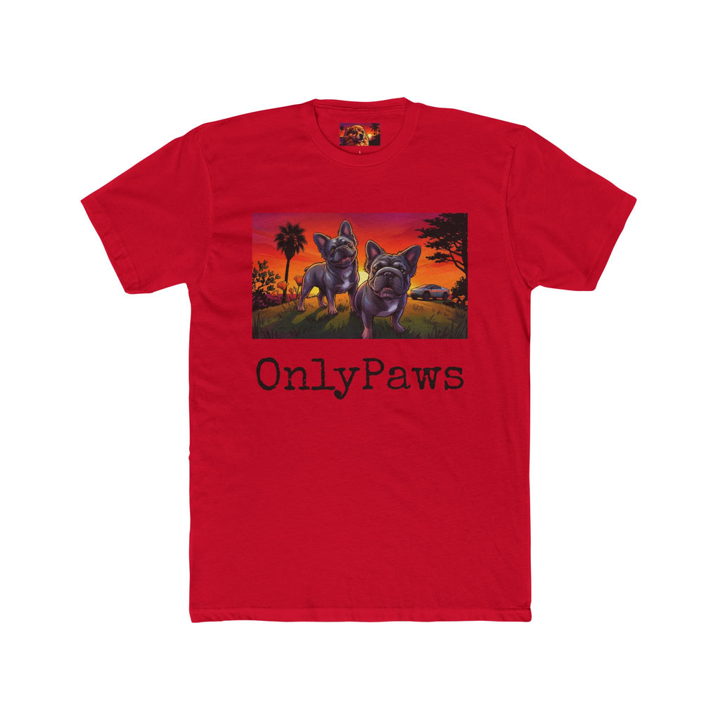 Buddha and Taz Edition OnlyPaws Sunset Dog T-Shirt