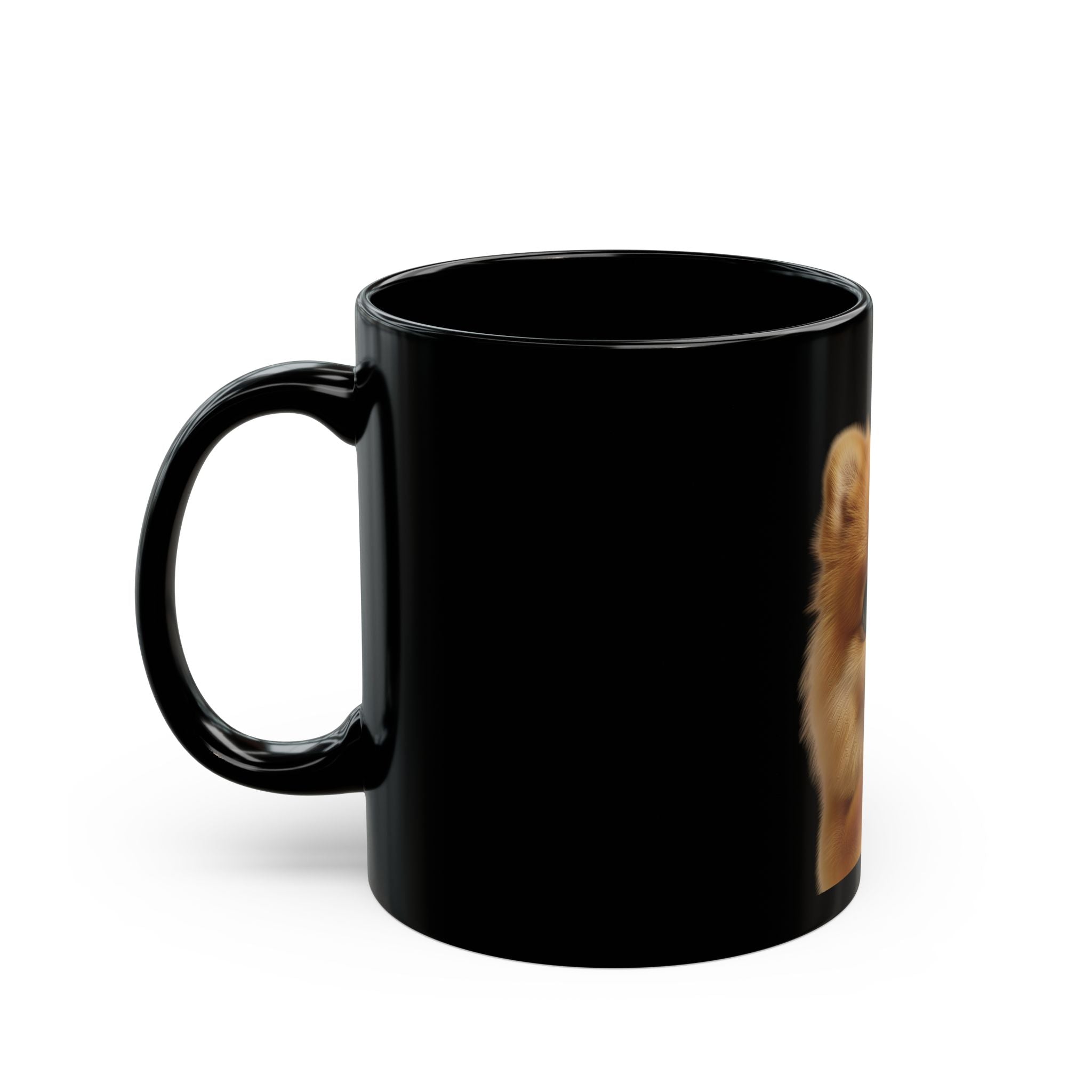 Cute Pomeranian Heart Mug — Lil' Bear Dog Coffee Cup (11oz, 15oz)