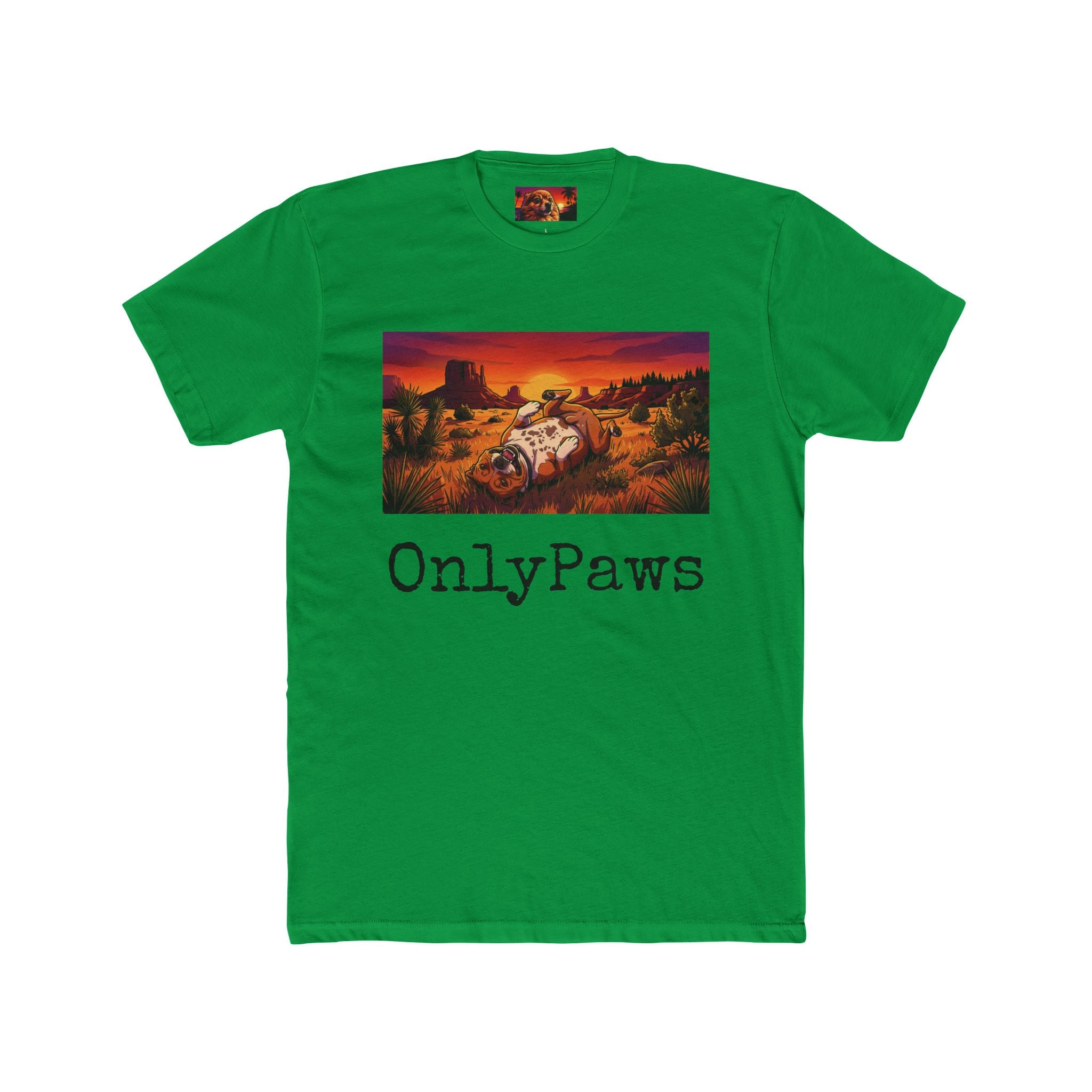 Ron Edition OnlyPaws Sunset Dog T-Shirt