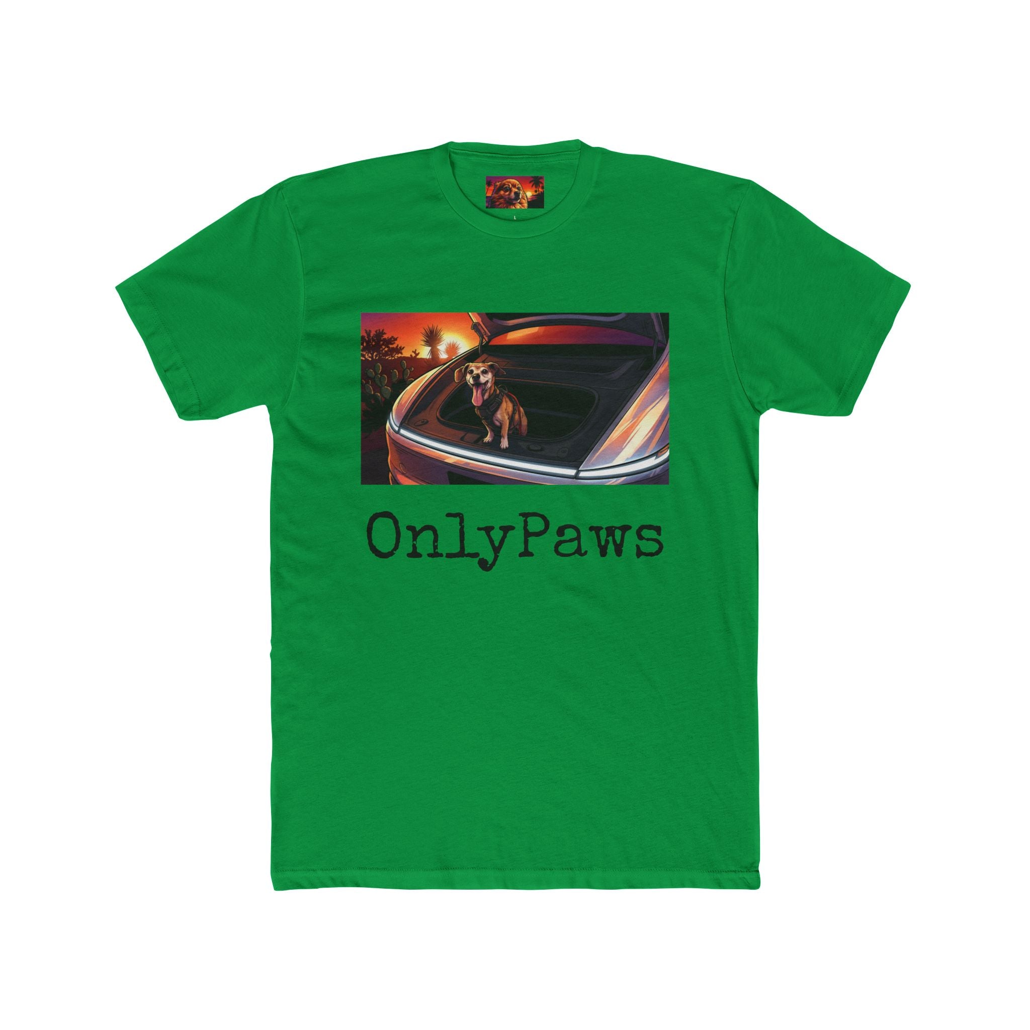 LowRider Edition OnlyPaws Sunset Dog T-Shirt