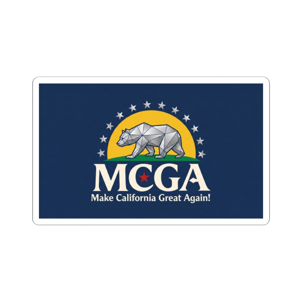MCGA Kiss-Cut Stickers