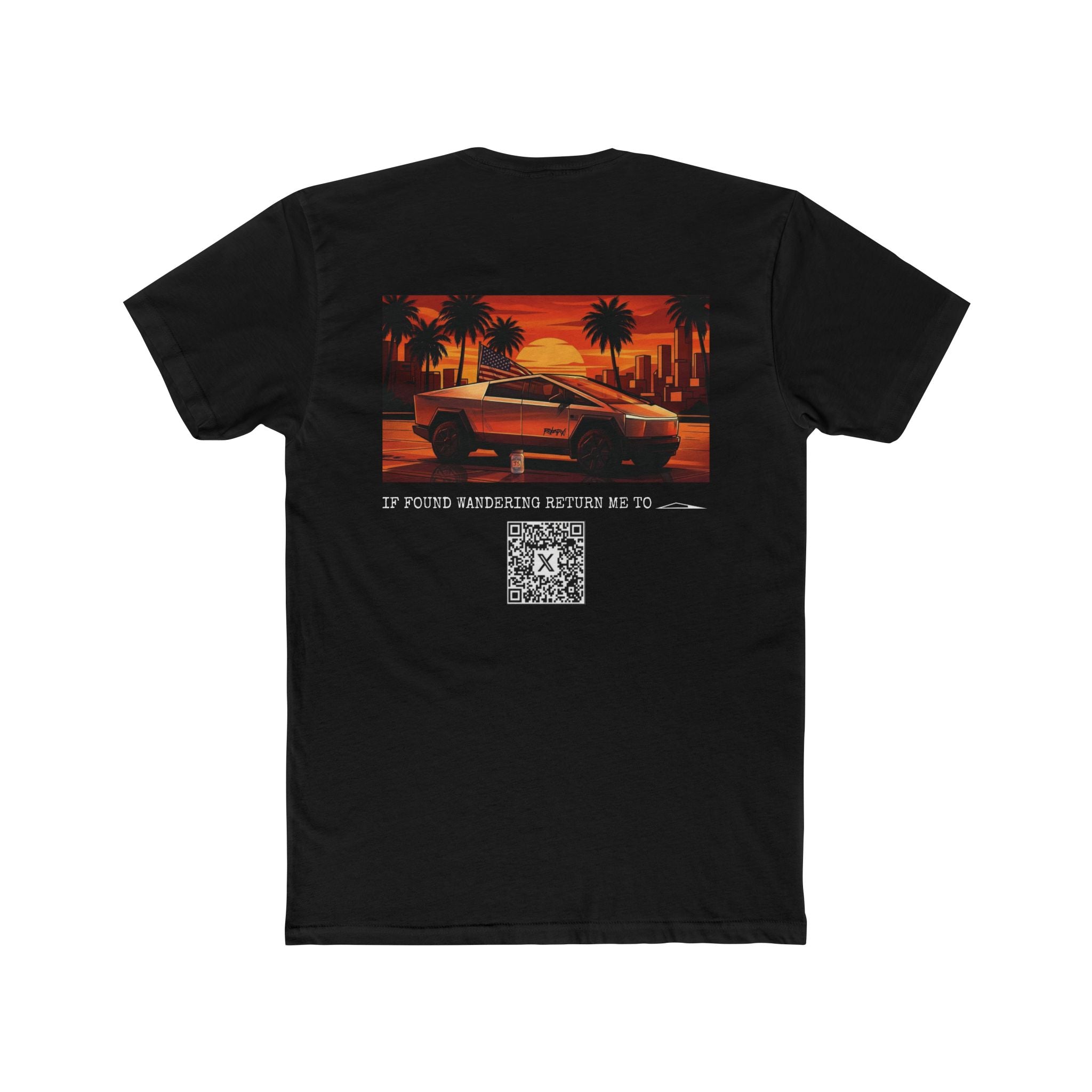 GrumpyTesla_ Tee — "If Found Wandering Return Me"