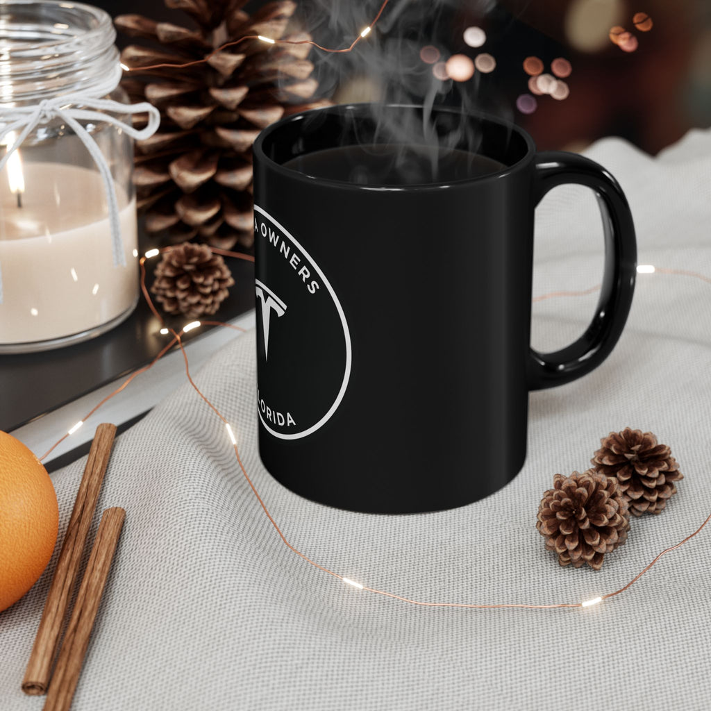 Tesla Owners Florida Mug  (Black 11oz/15oz)