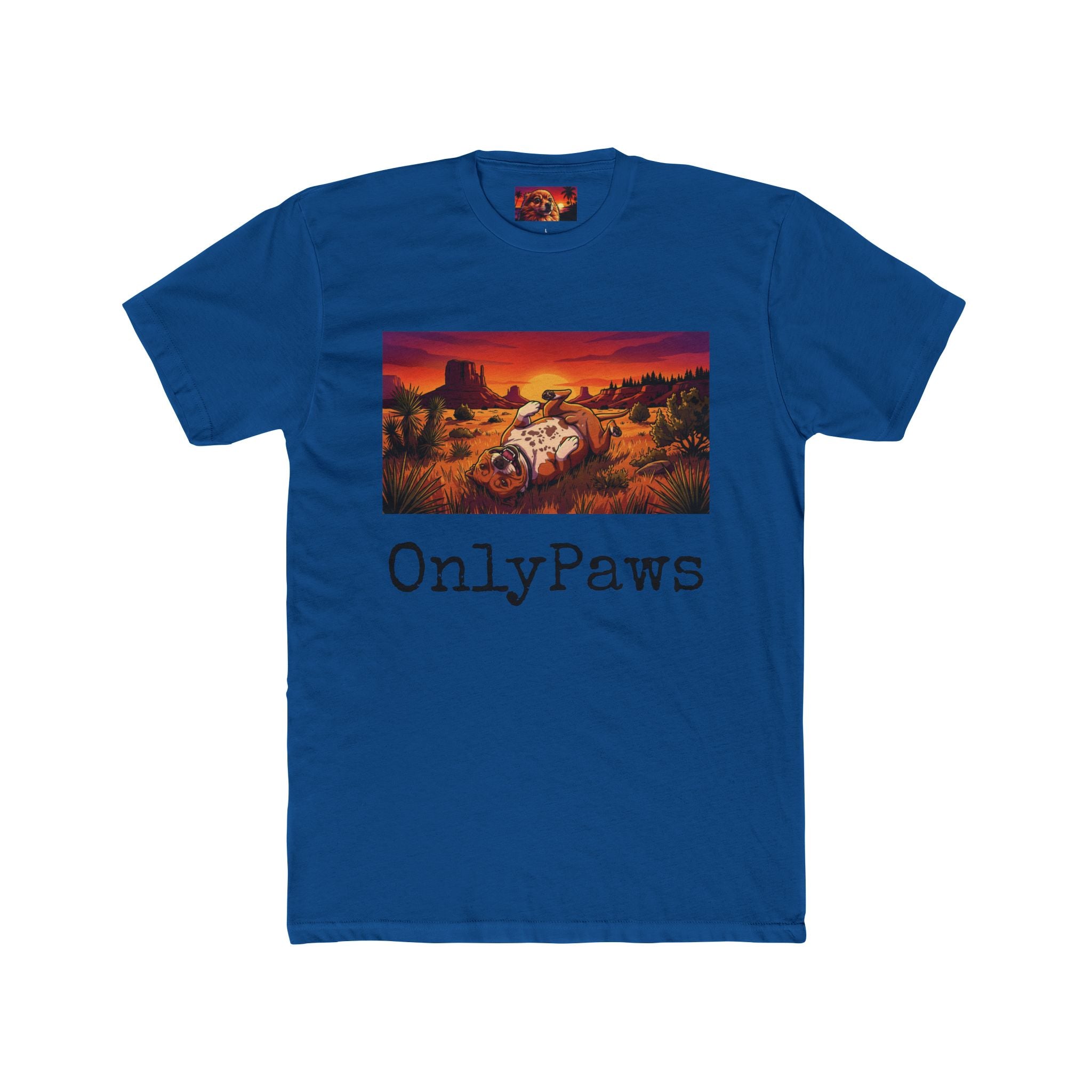 Ron Edition OnlyPaws Sunset Dog T-Shirt