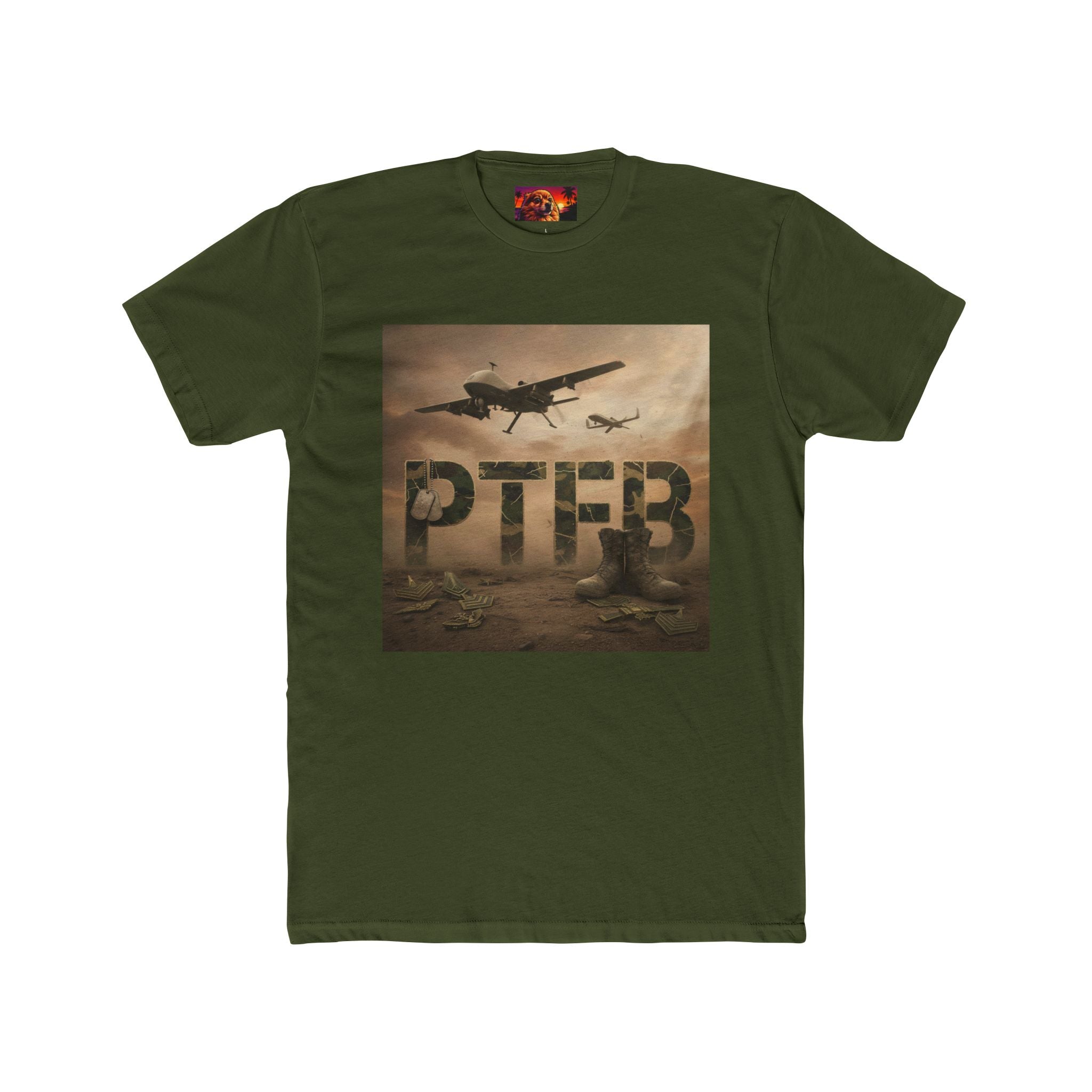 PTFB Boots Cotton Crew Tee