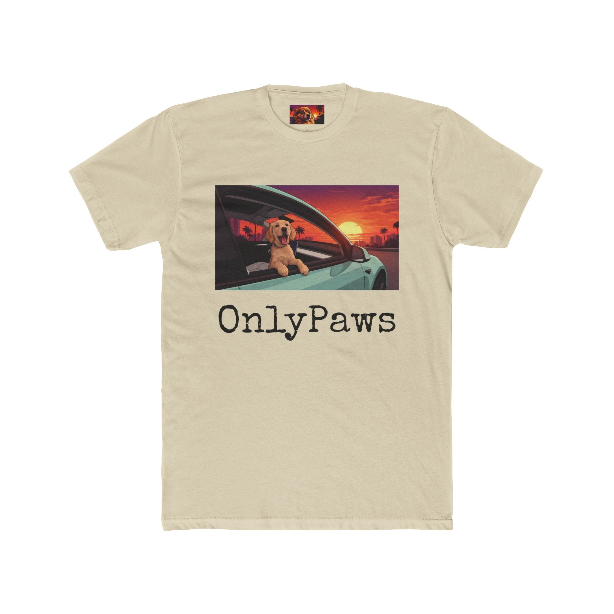 Mochi Edition OnlyPaws Sunset Dog T-Shirt