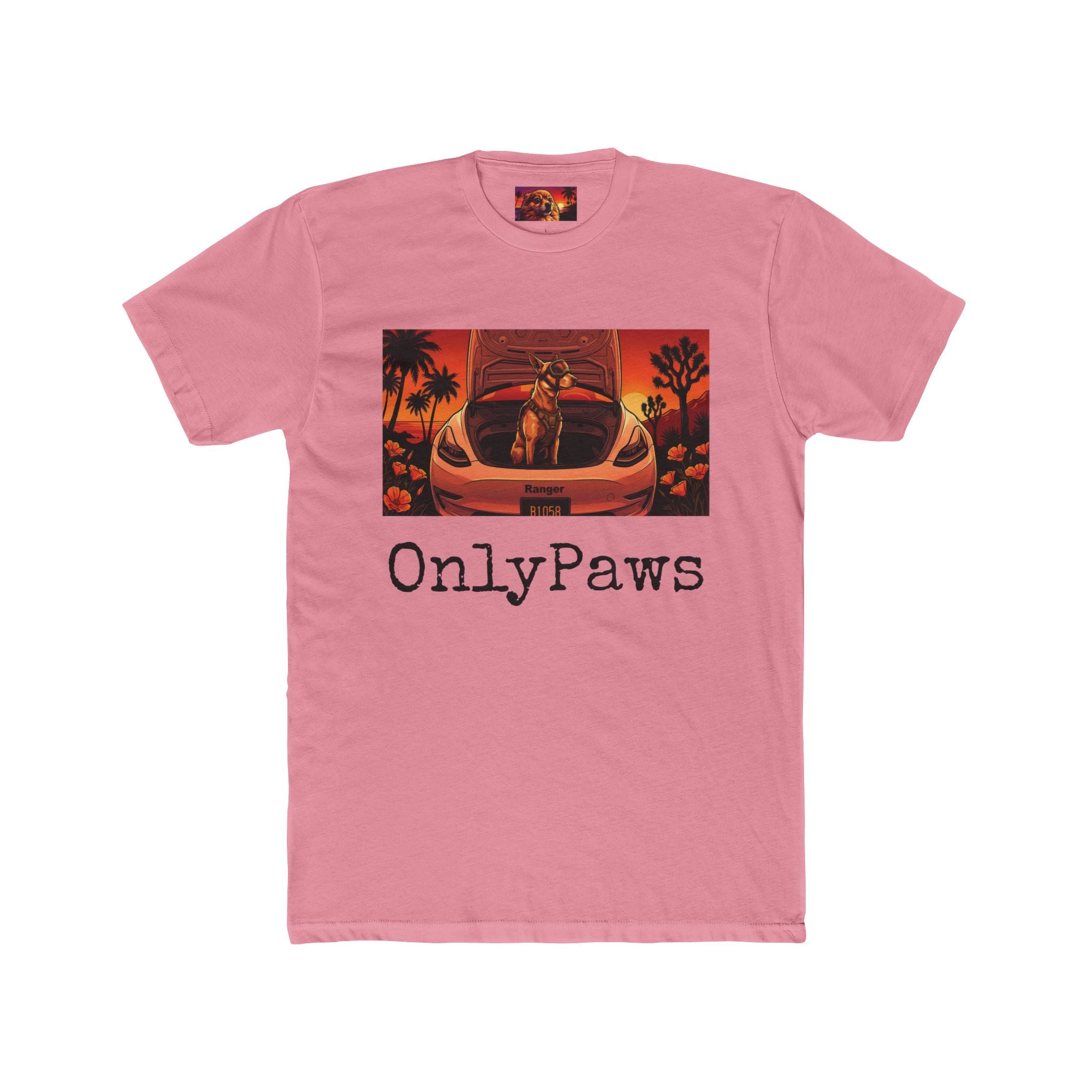 Ranger Edition OnlyPaws Sunset Dog T-Shirt