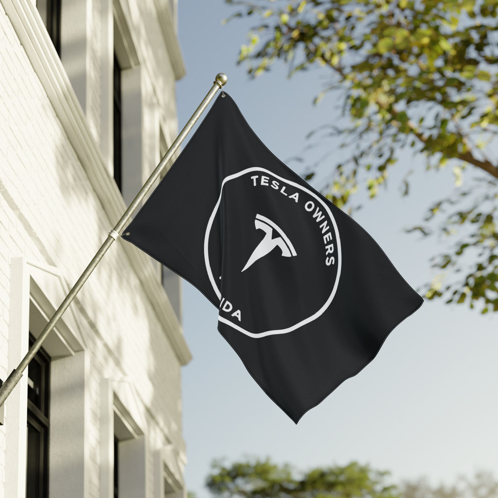 Tesla Owners Florida Double-Sided Club Flag
