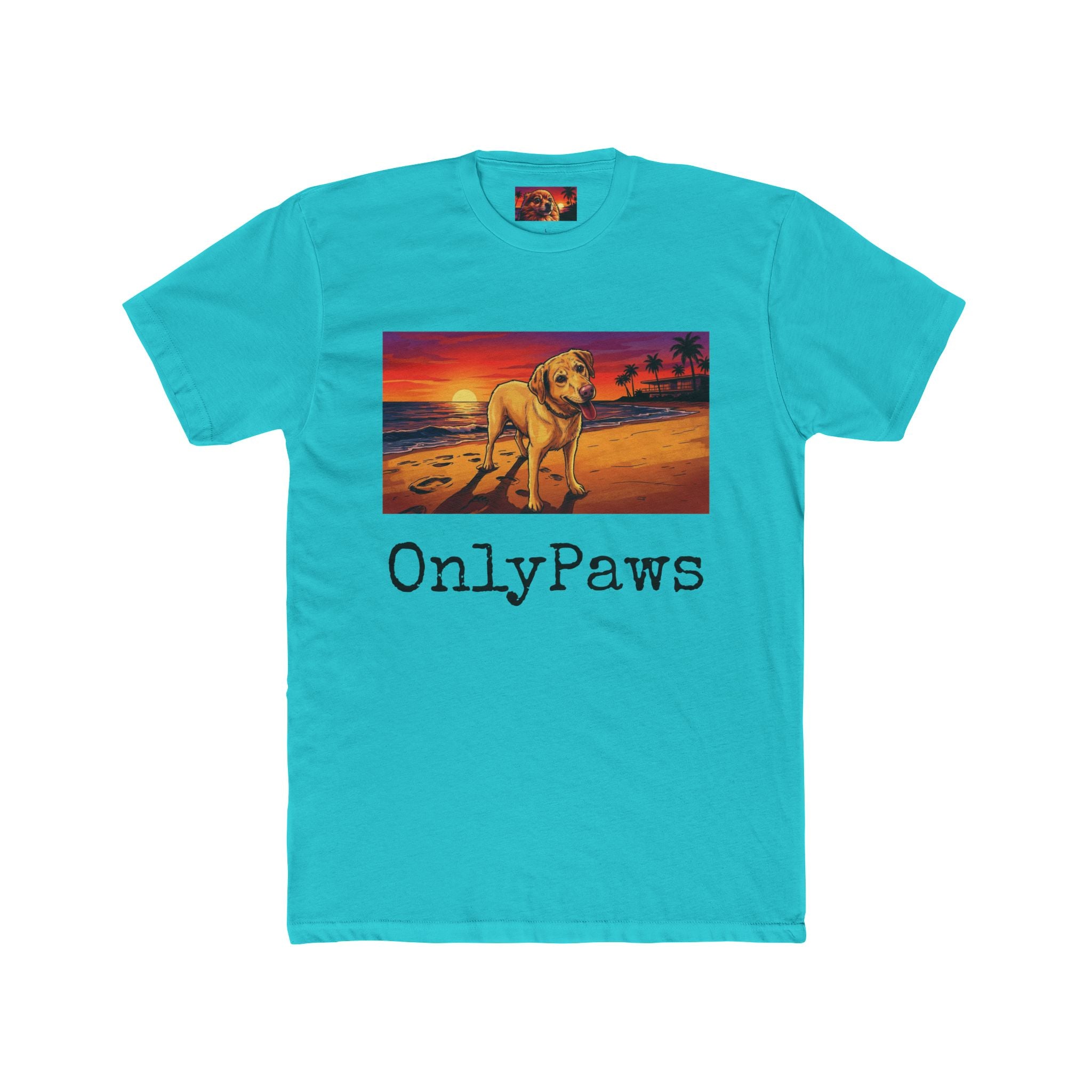 Full Self Dog Edition OnlyPaws Sunset Dog T-Shirt