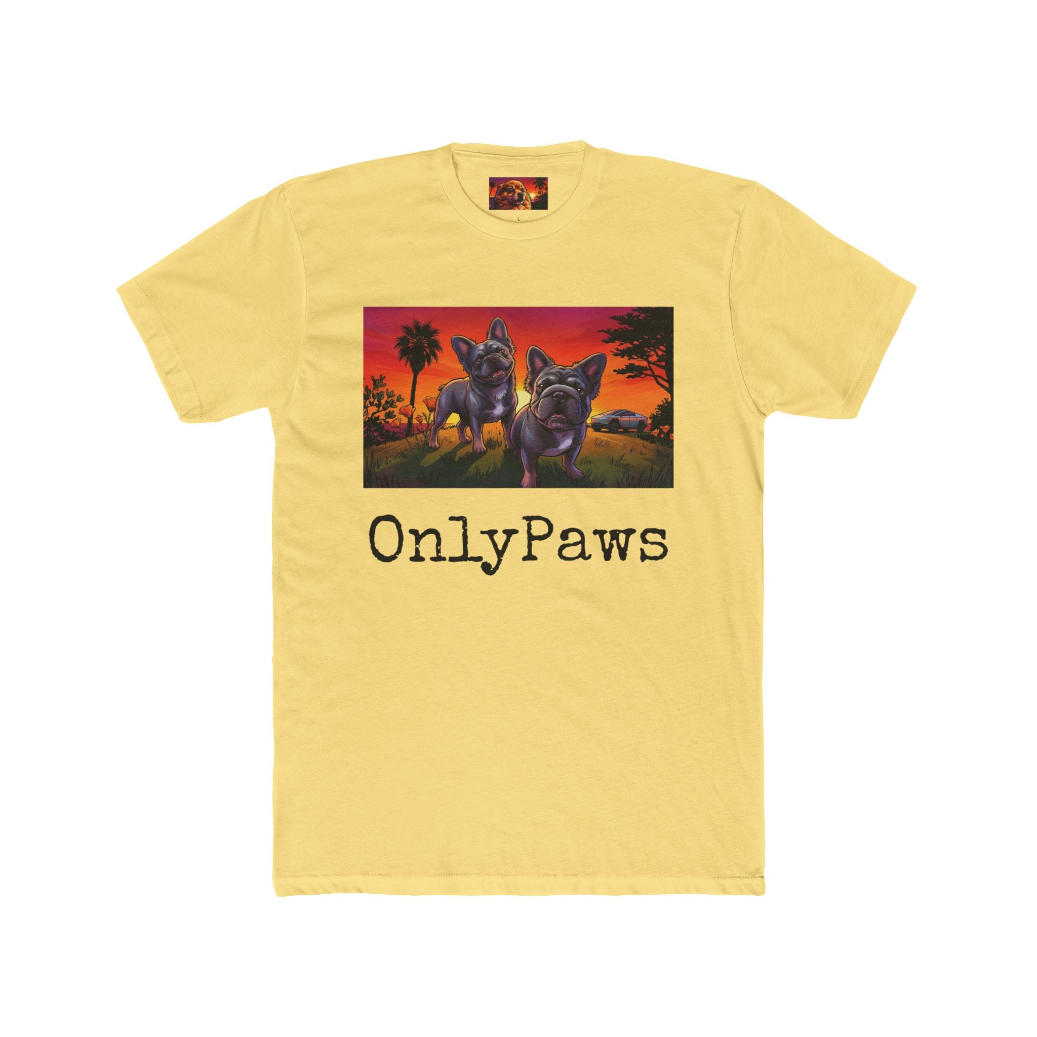 Buddha and Taz Edition OnlyPaws Sunset Dog T-Shirt