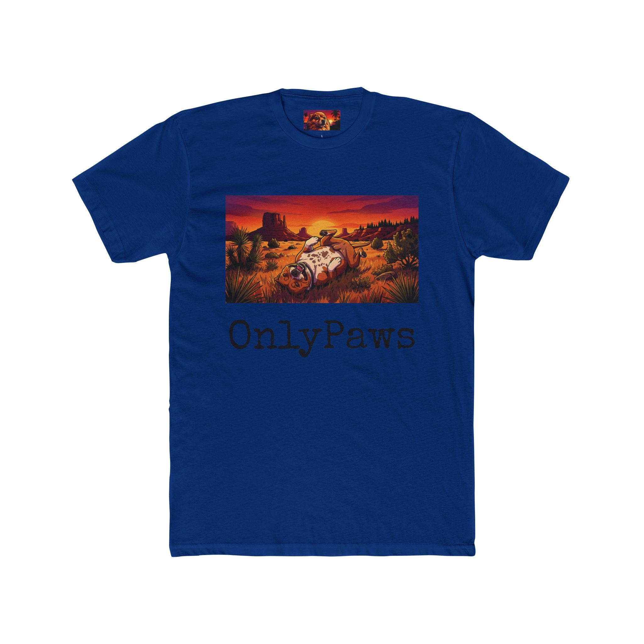 Ron Edition OnlyPaws Sunset Dog T-Shirt
