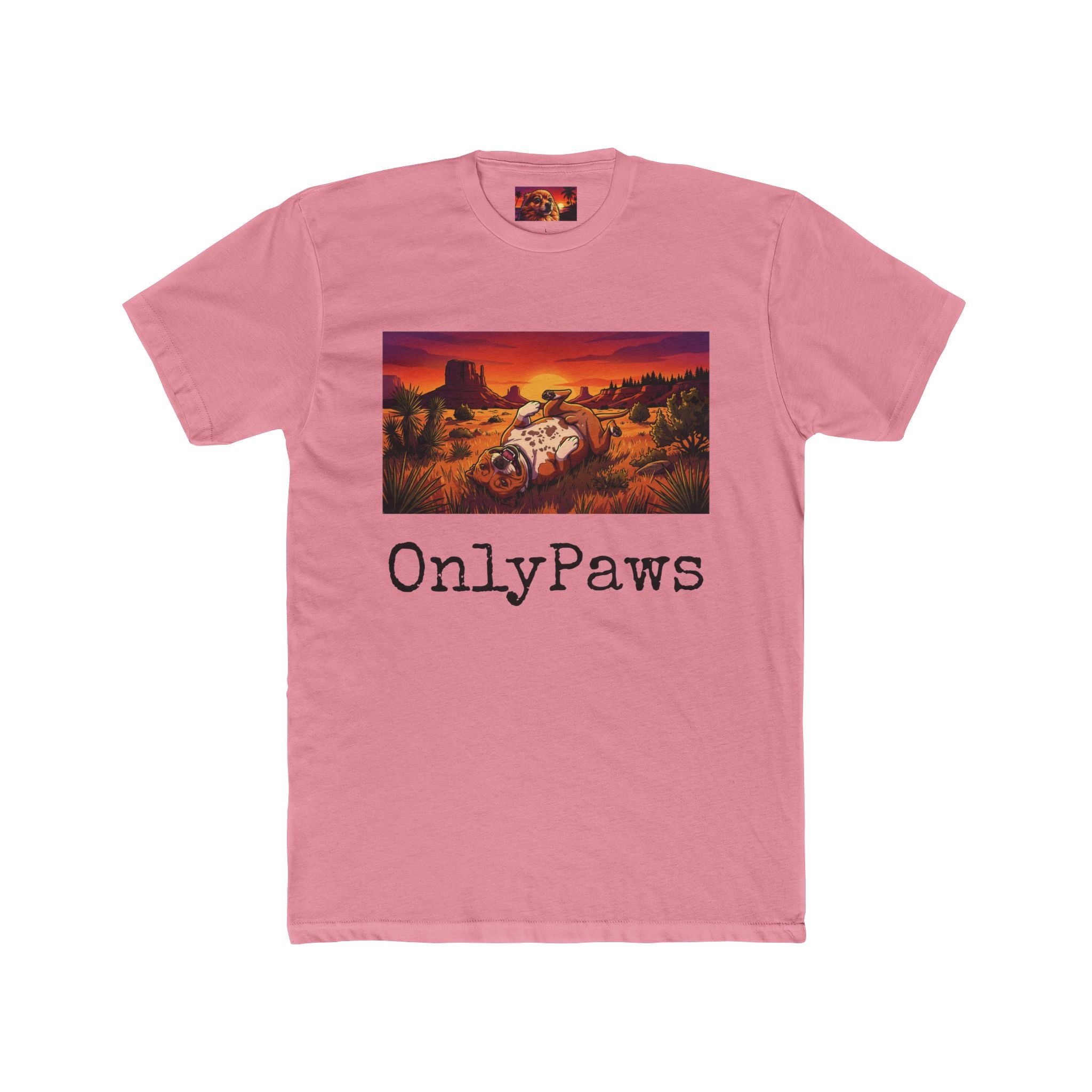 Ron Edition OnlyPaws Sunset Dog T-Shirt