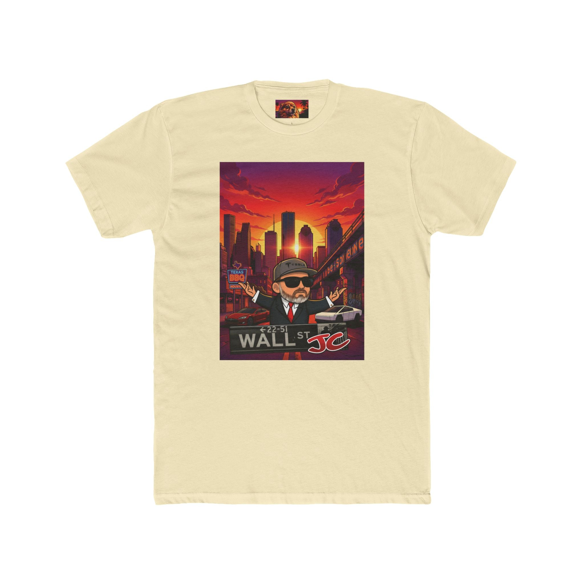 JC — "Wallstreet JC"  T-Shirt