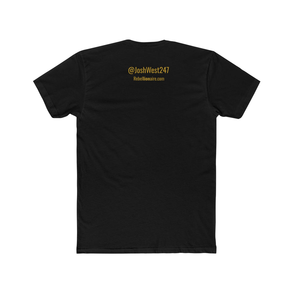 Rebellionaire Cotton T‑Shirt JoshWest247 Edition