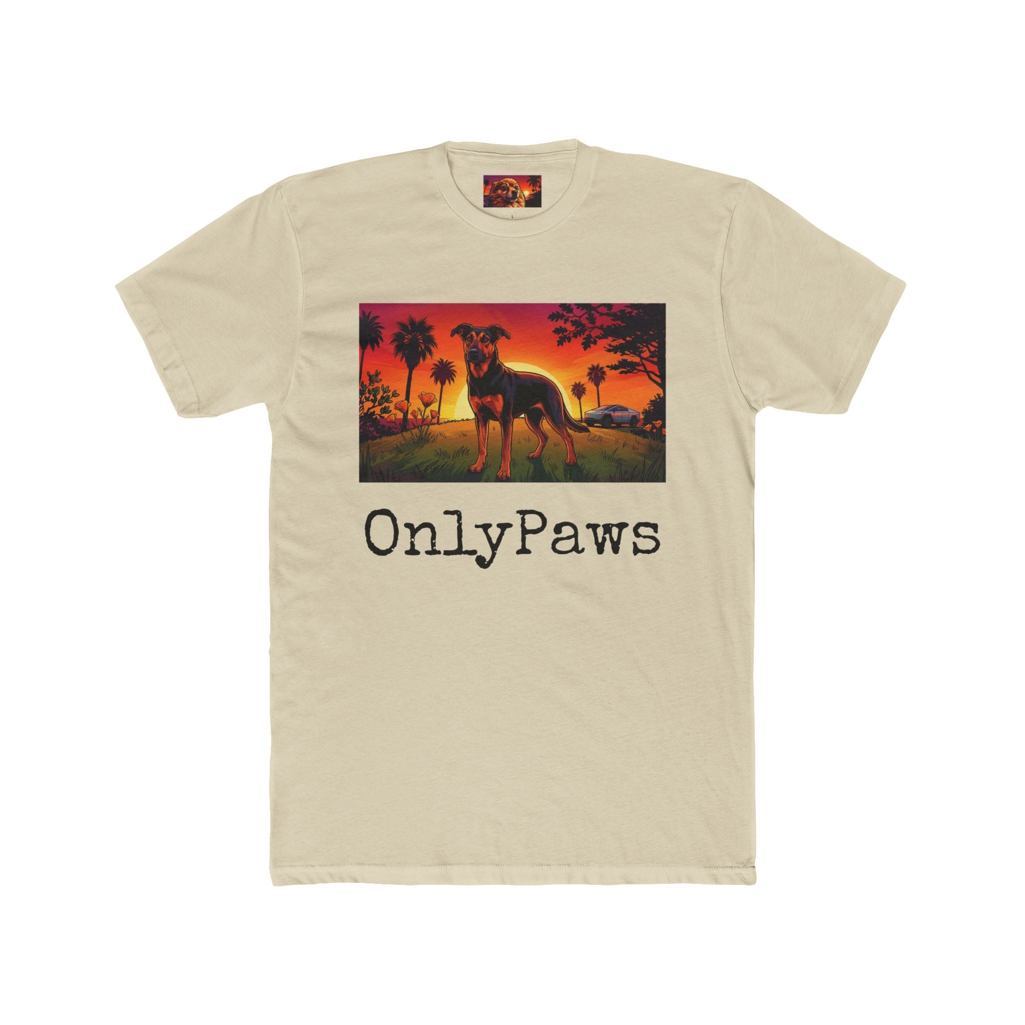 Princess Leia Edition OnlyPaws Sunset Dog T-Shirt
