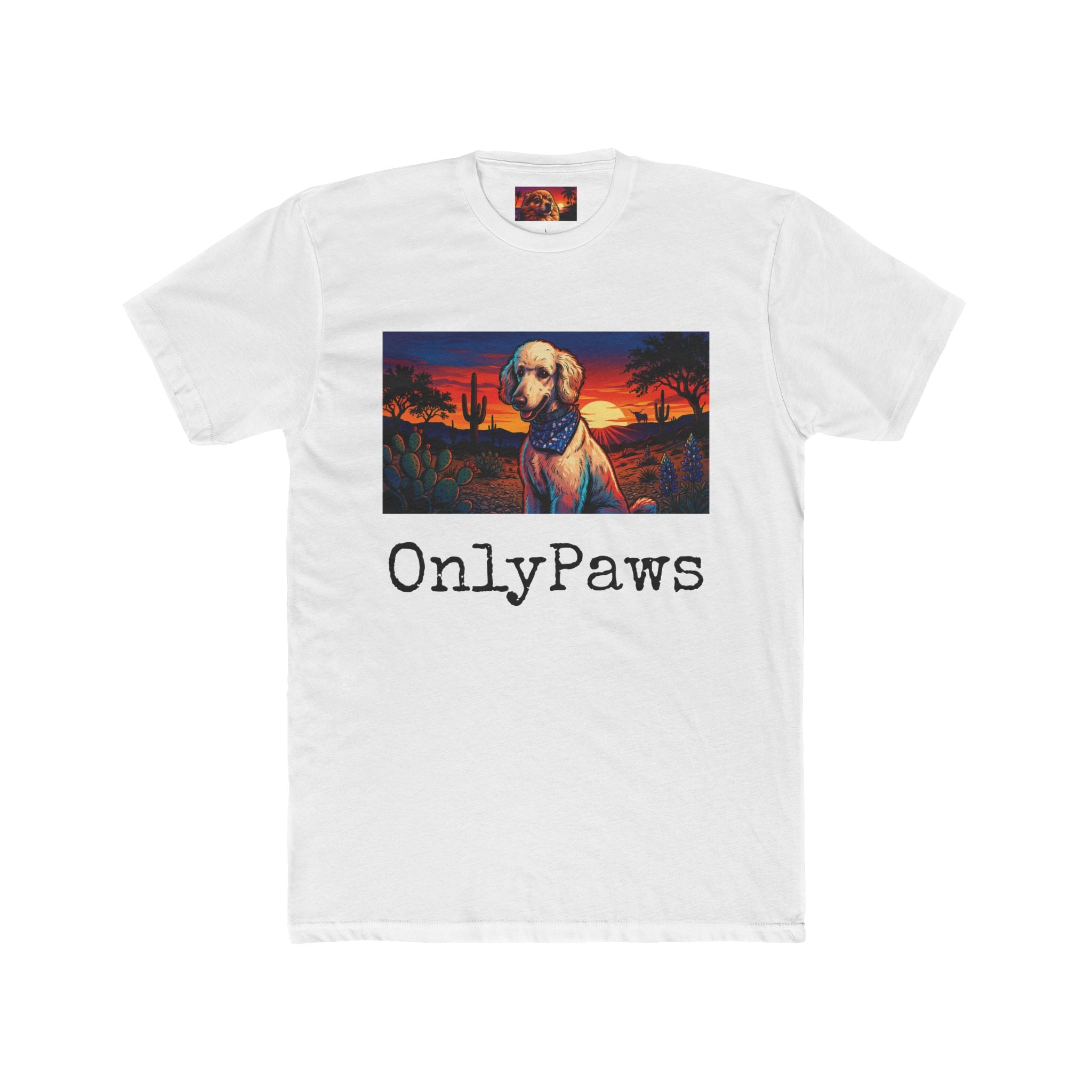 Siggie Edition OnlyPaws Sunset Dog T-Shirt