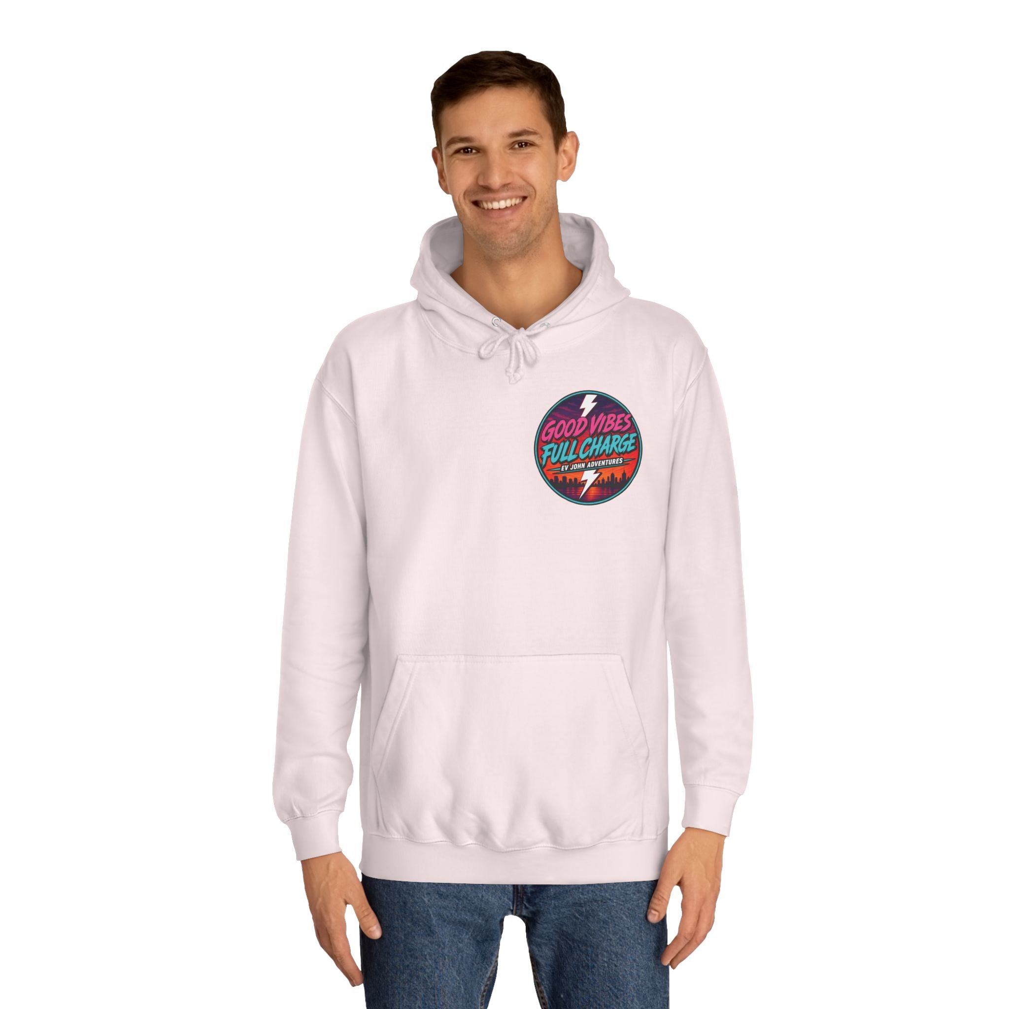 @Its_EV_John — "Good Vibes. Full Charge." Pullover (with pockets)
