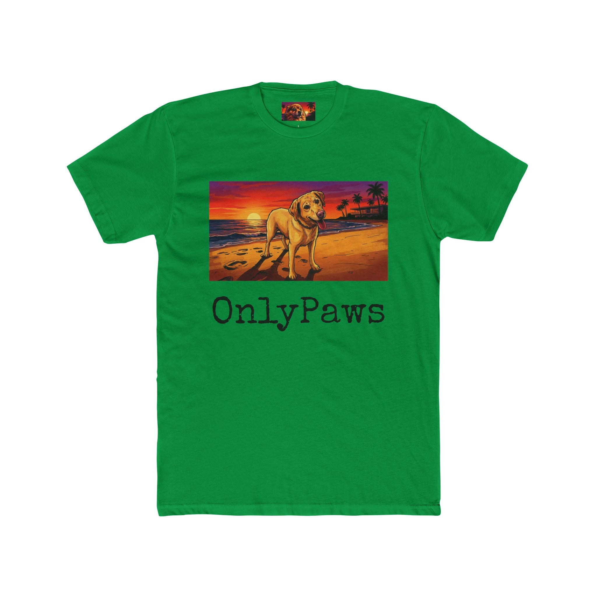Full Self Dog Edition OnlyPaws Sunset Dog T-Shirt