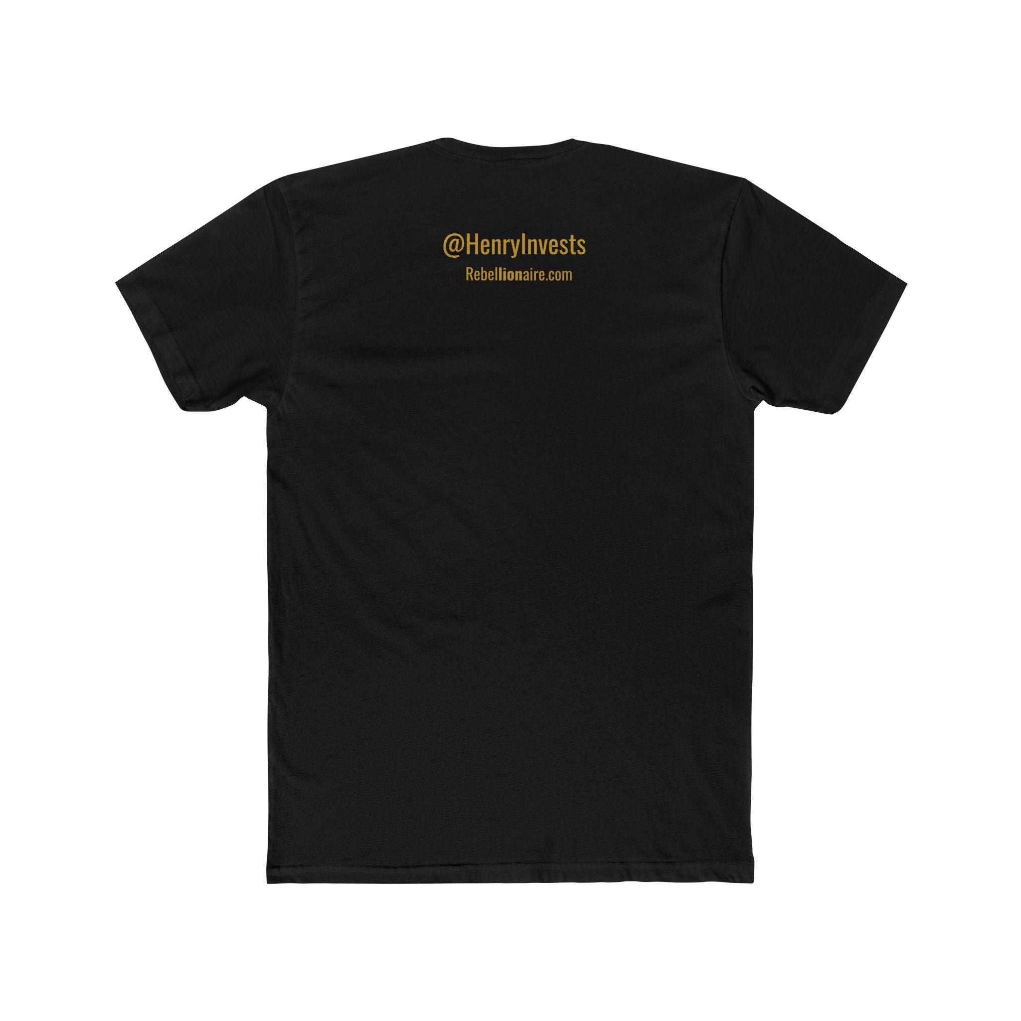 Rebellionaire Cotton T‑Shirt Henry Edition