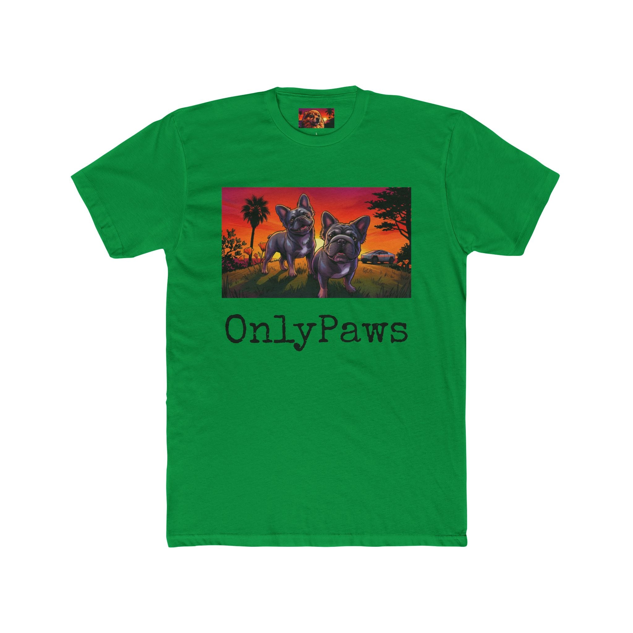 Buddha and Taz Edition OnlyPaws Sunset Dog T-Shirt