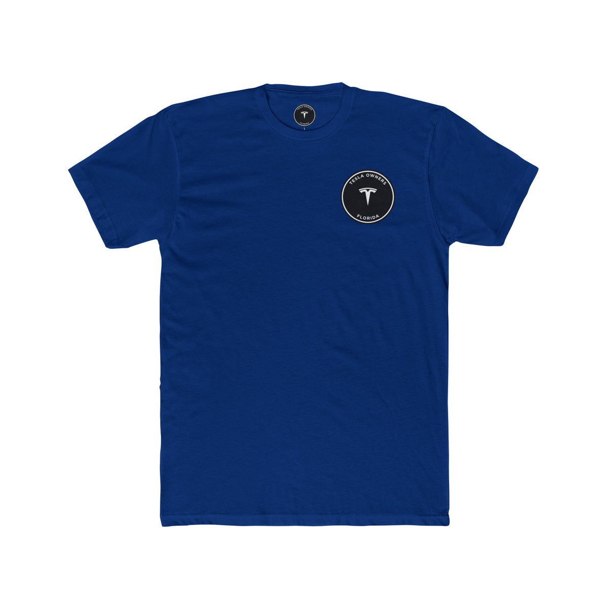 Tesla Owners Florida Club Tee — Small front, large back | SmokehBear's Den