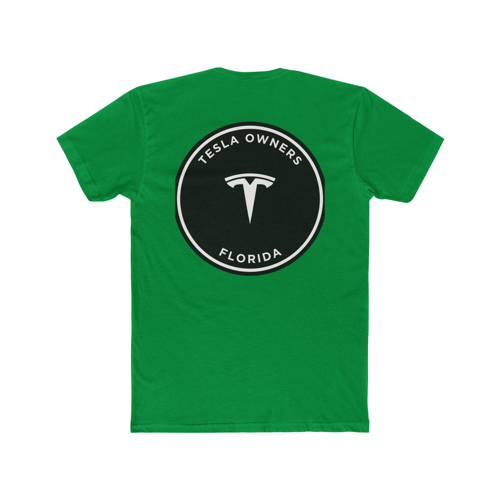 Tesla Owners Florida T-Shirt (small logo front, large back)
