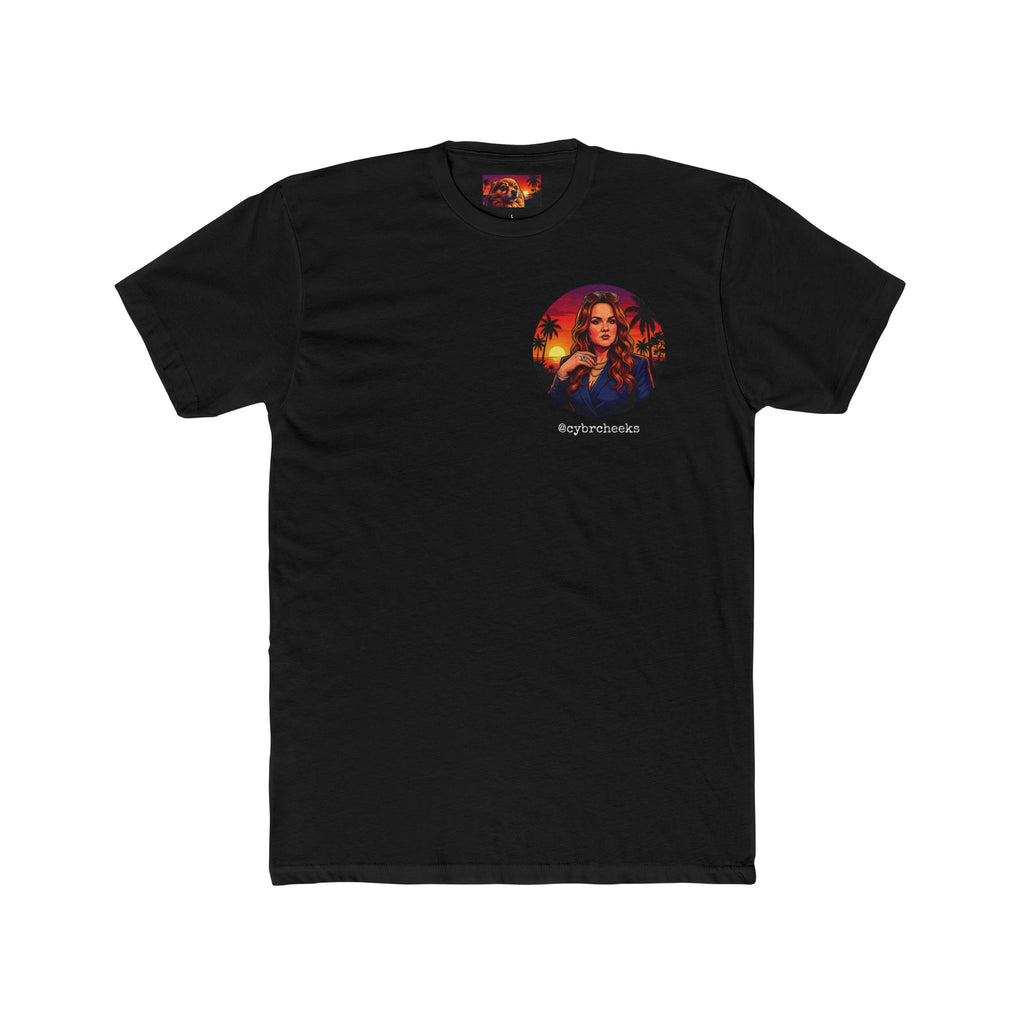 @cybrcheeks "Look back at it." Cotton T-Shirt