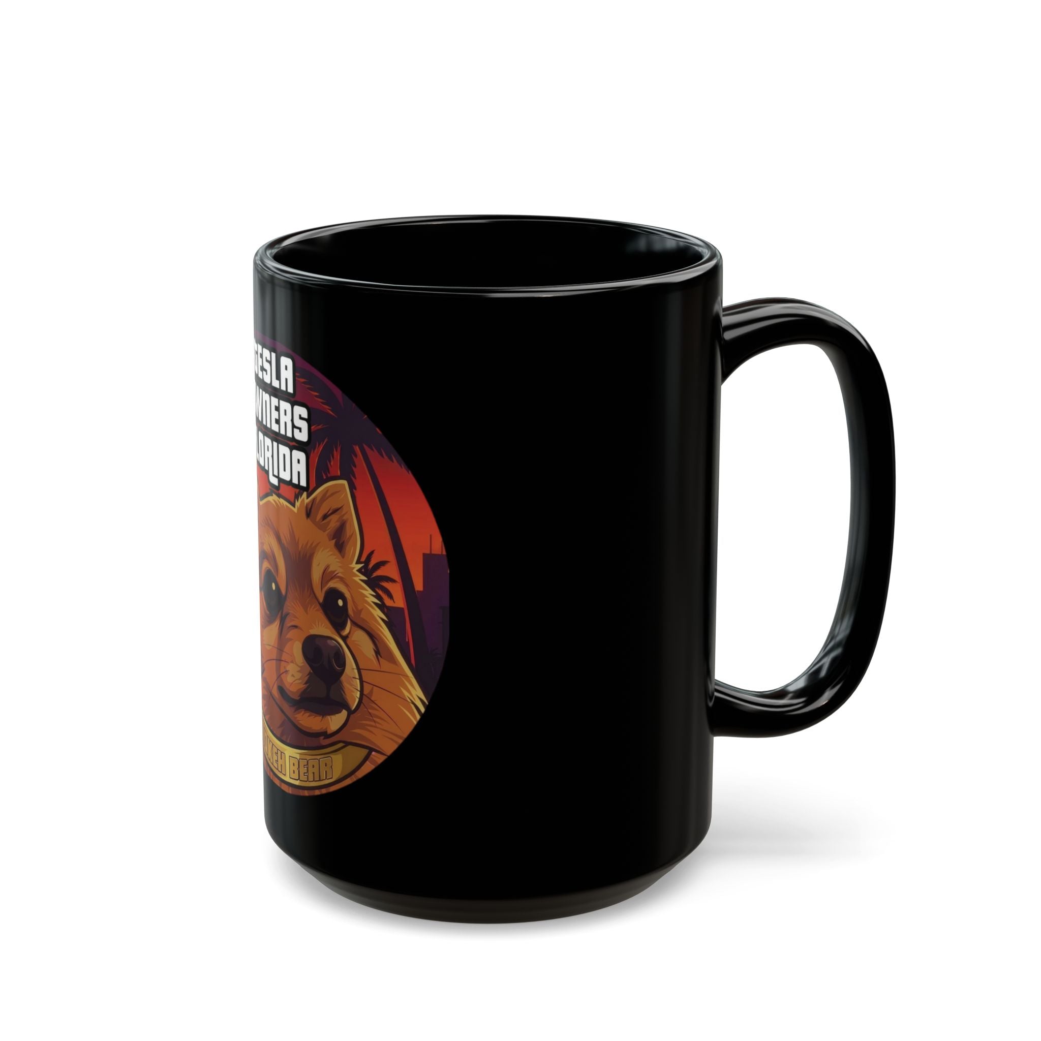 SmokehBear Mug  (Black 11oz/15oz)