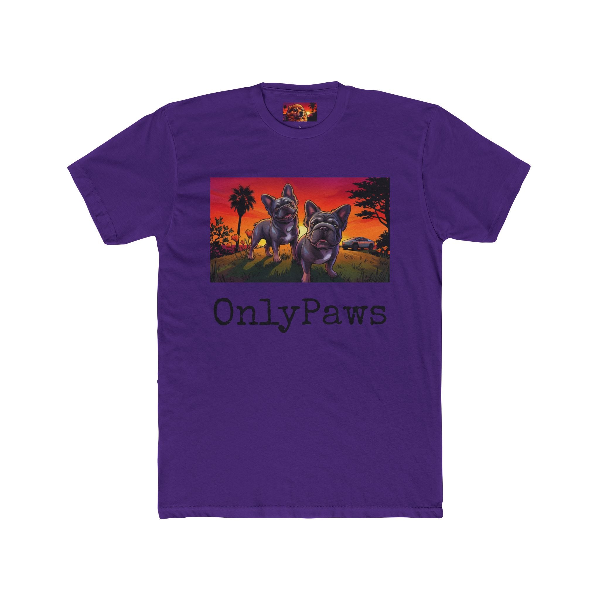 Buddha and Taz Edition OnlyPaws Sunset Dog T-Shirt