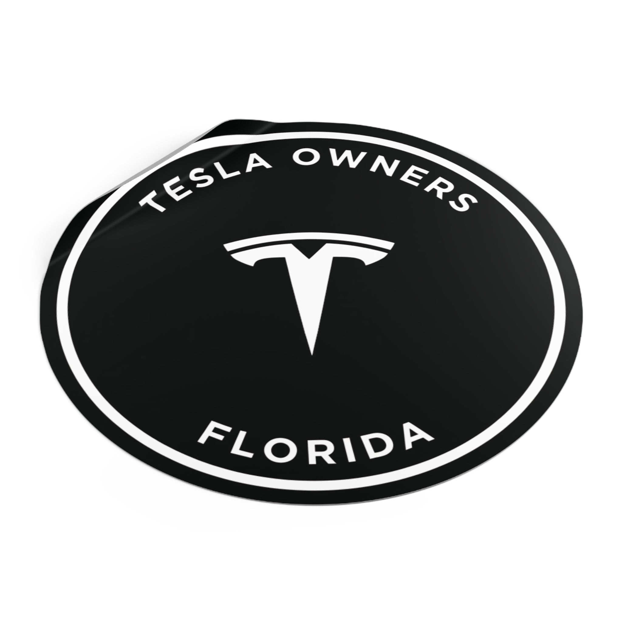 TOFL Round Vinyl Sticker