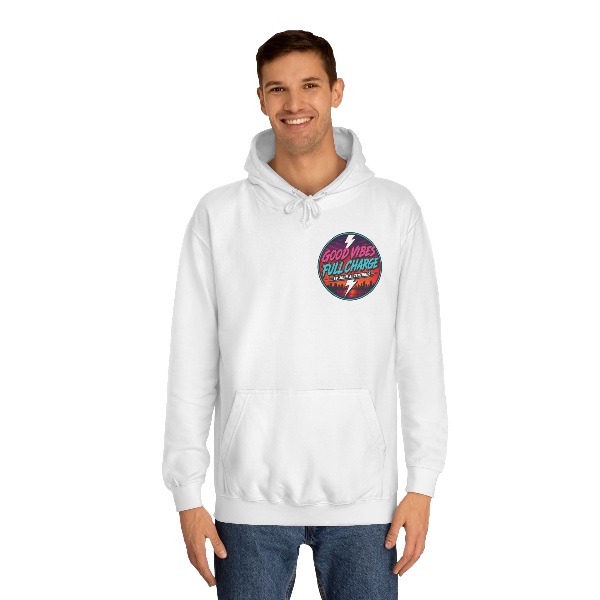 @Its_EV_John — "Good Vibes. Full Charge." Pullover (with pockets)