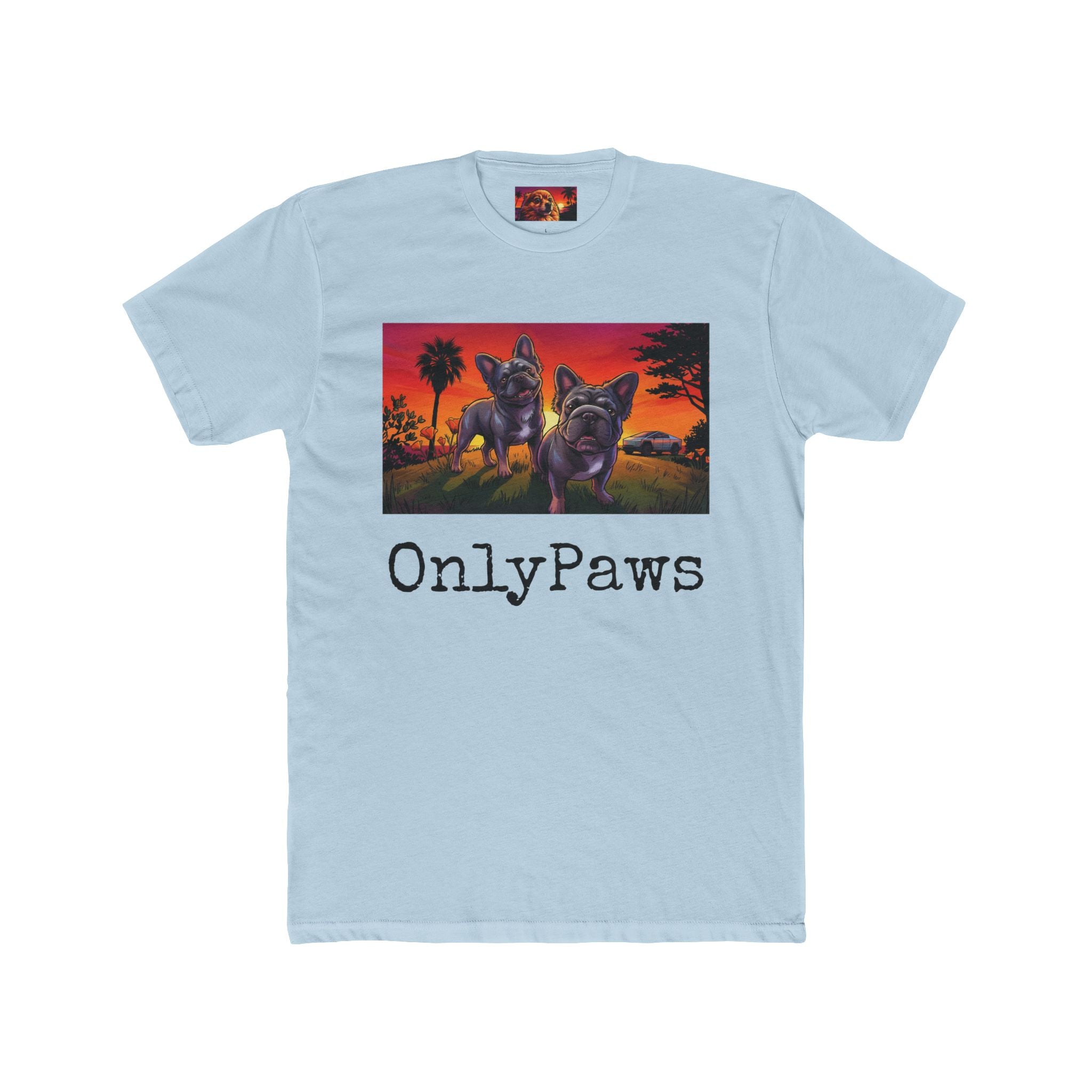 Buddha and Taz Edition OnlyPaws Sunset Dog T-Shirt