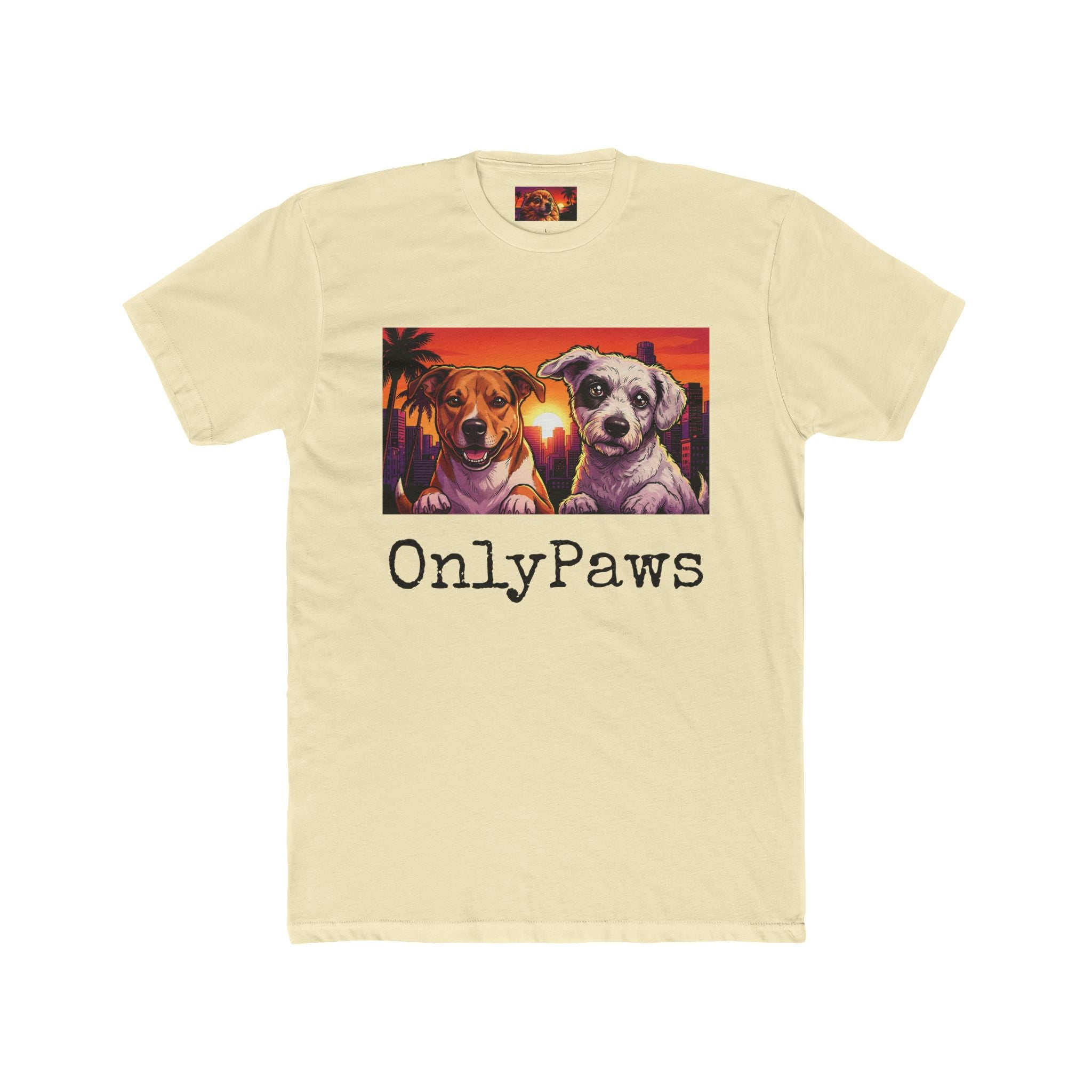 Oakley and Buster OnlyPaws Sunset Dog Tee