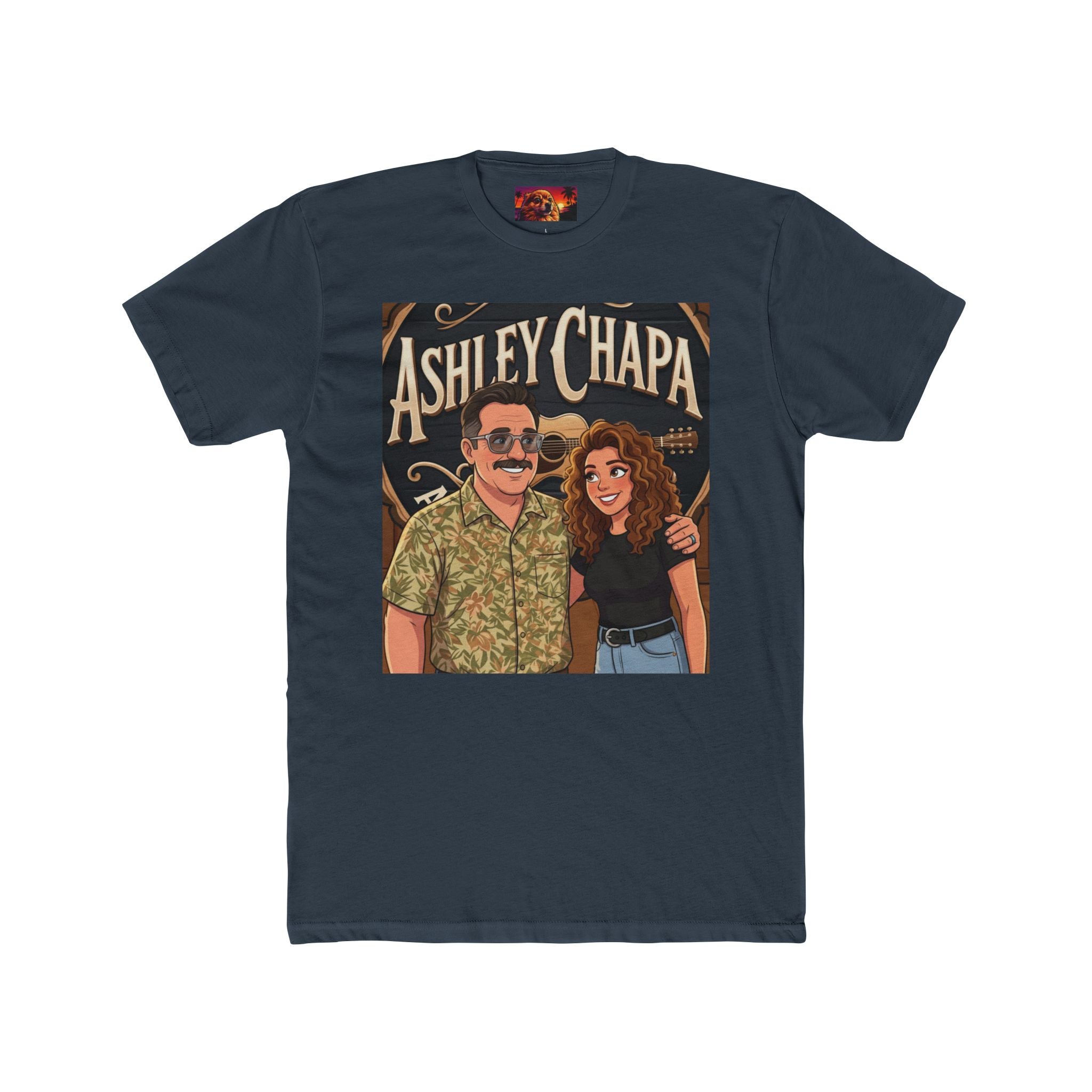 Ashley Chapa "Dave Duo." Cotton T-Shirt