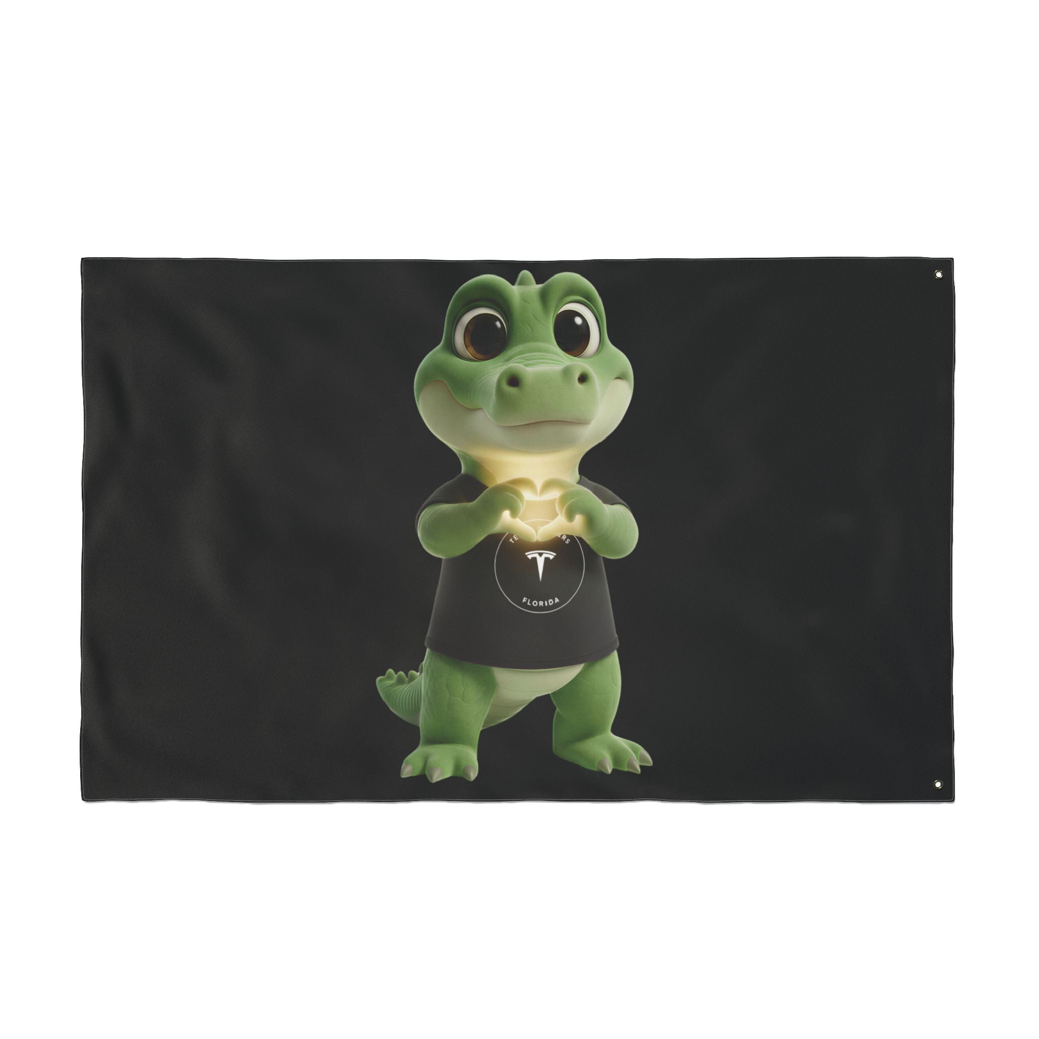 FloDaGator Tesla Owners Florida Double-Sided Club Flag