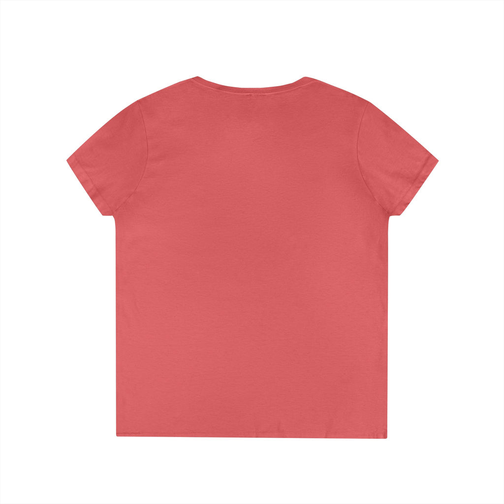 Monster & Peanut OnlyPaws Sunset Cats Ladies V-Neck T-Shirt