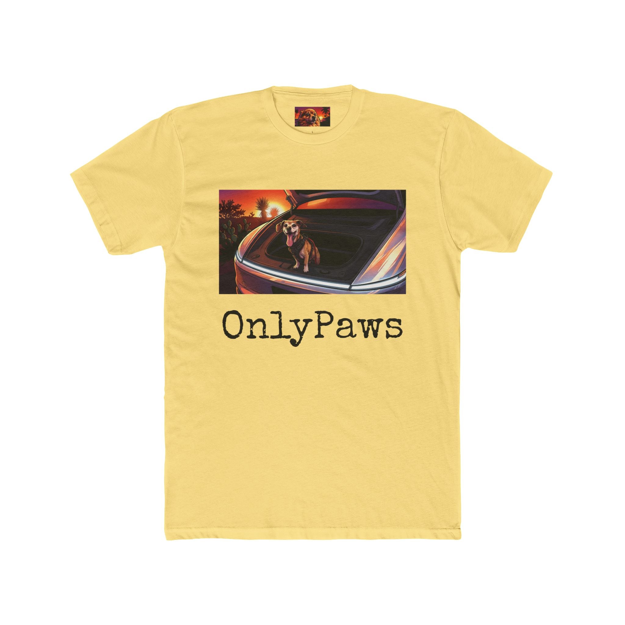 LowRider Edition OnlyPaws Sunset Dog T-Shirt