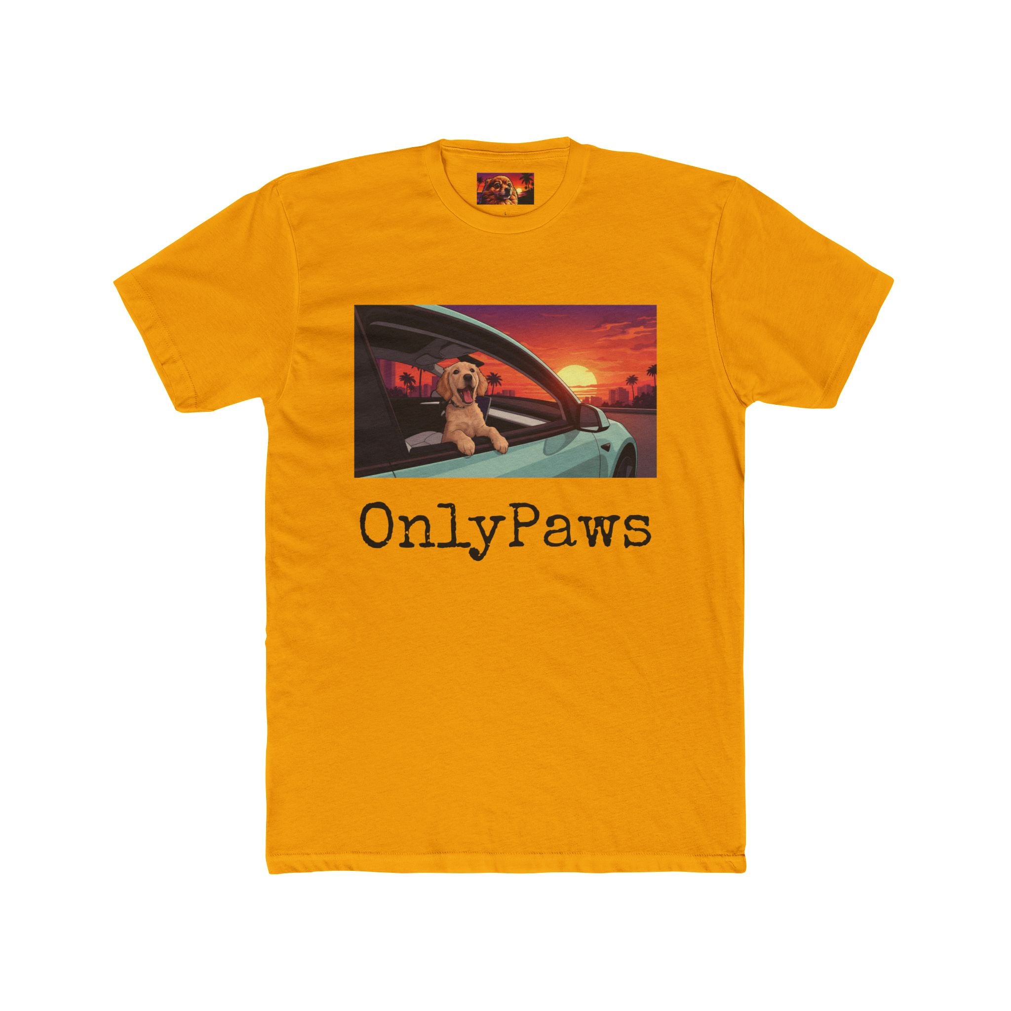 Mochi Edition OnlyPaws Sunset Dog T-Shirt