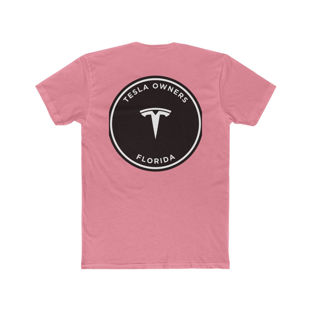 Tesla Owners Florida T-Shirt (small logo front, large back)