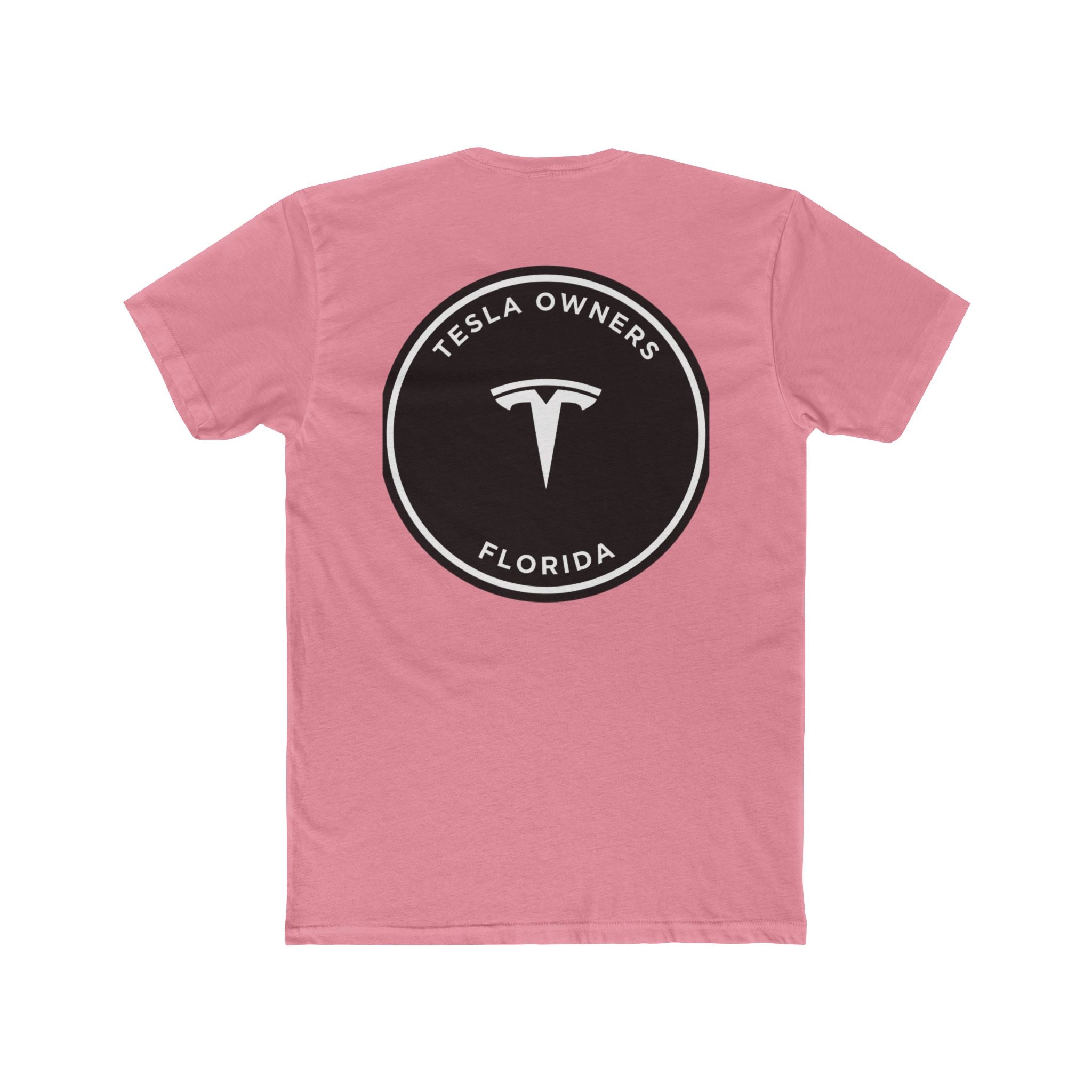 Tesla Owners Florida T-Shirt (small logo front, large back)