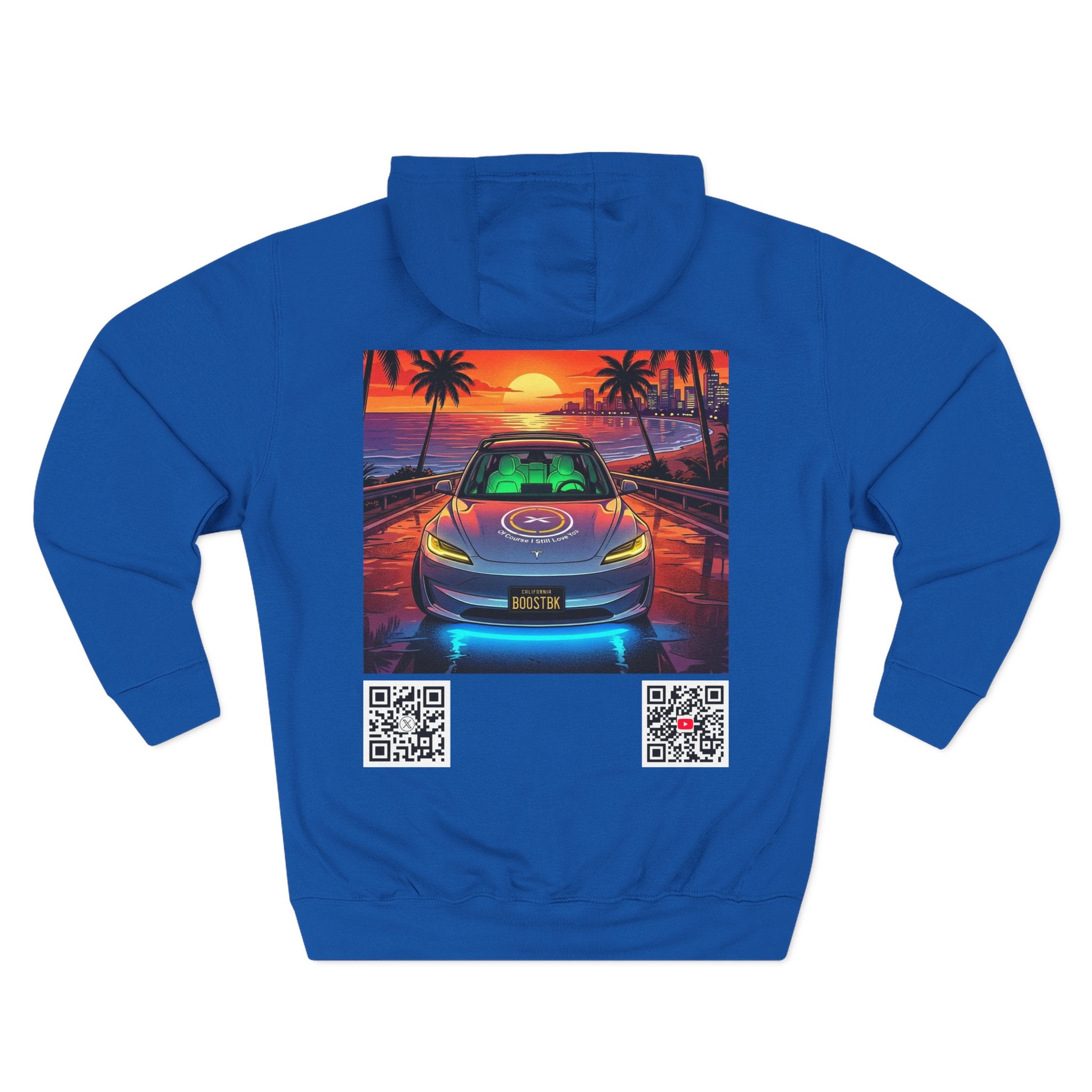 @TeslaTim2 Glow Up Hoodie (Color Variants)
