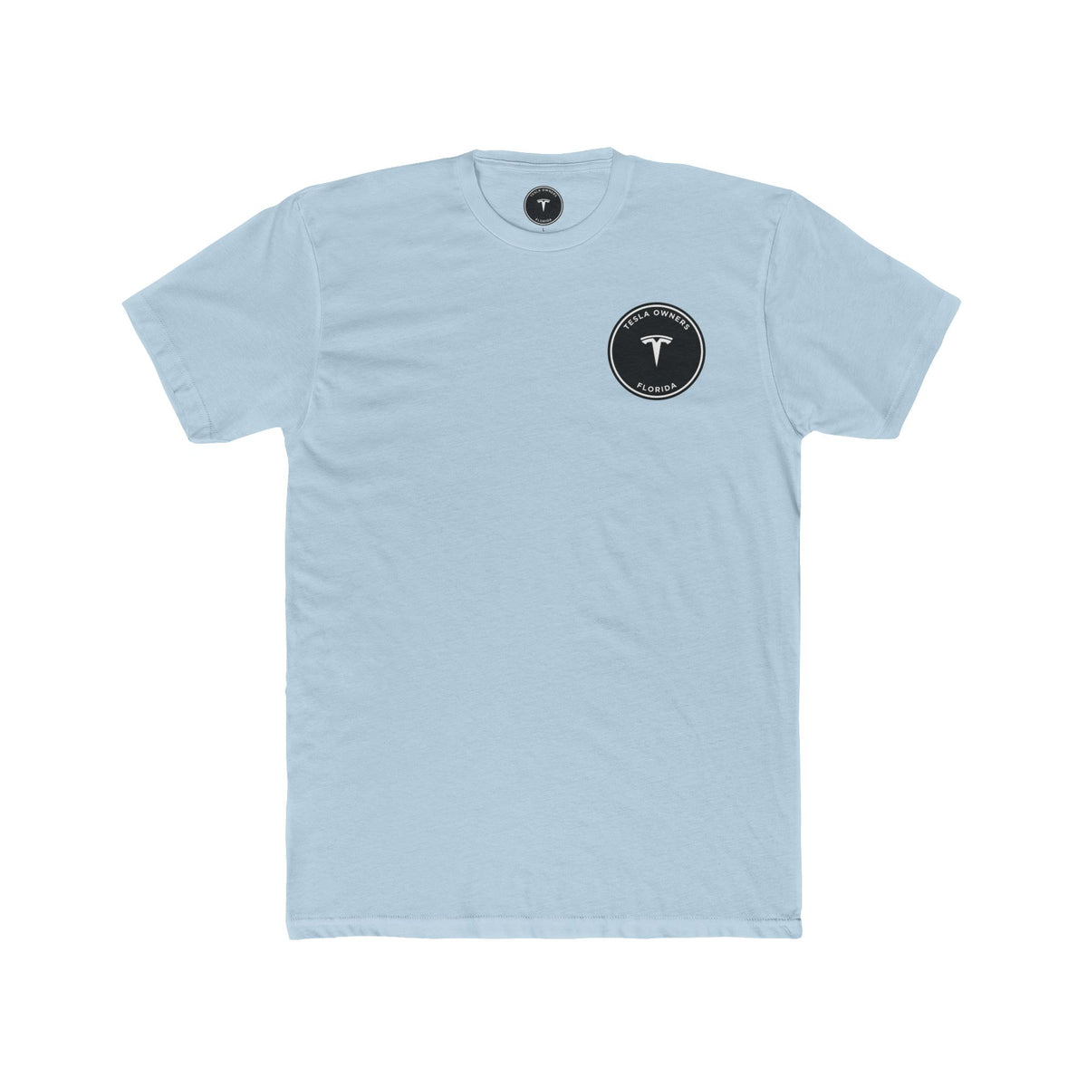 Tesla Owners Florida Club Tee — Small front, large back | SmokehBear's Den